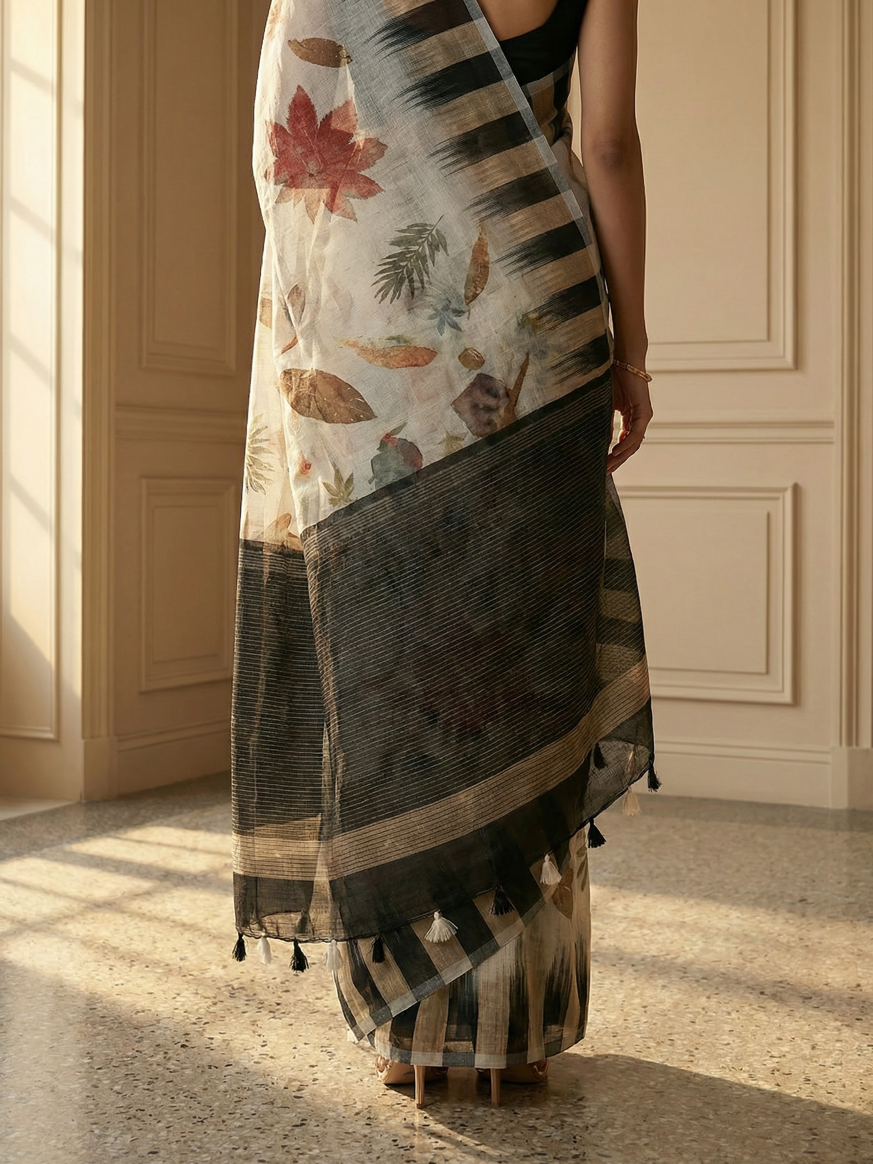 Pranali Linen Saree
