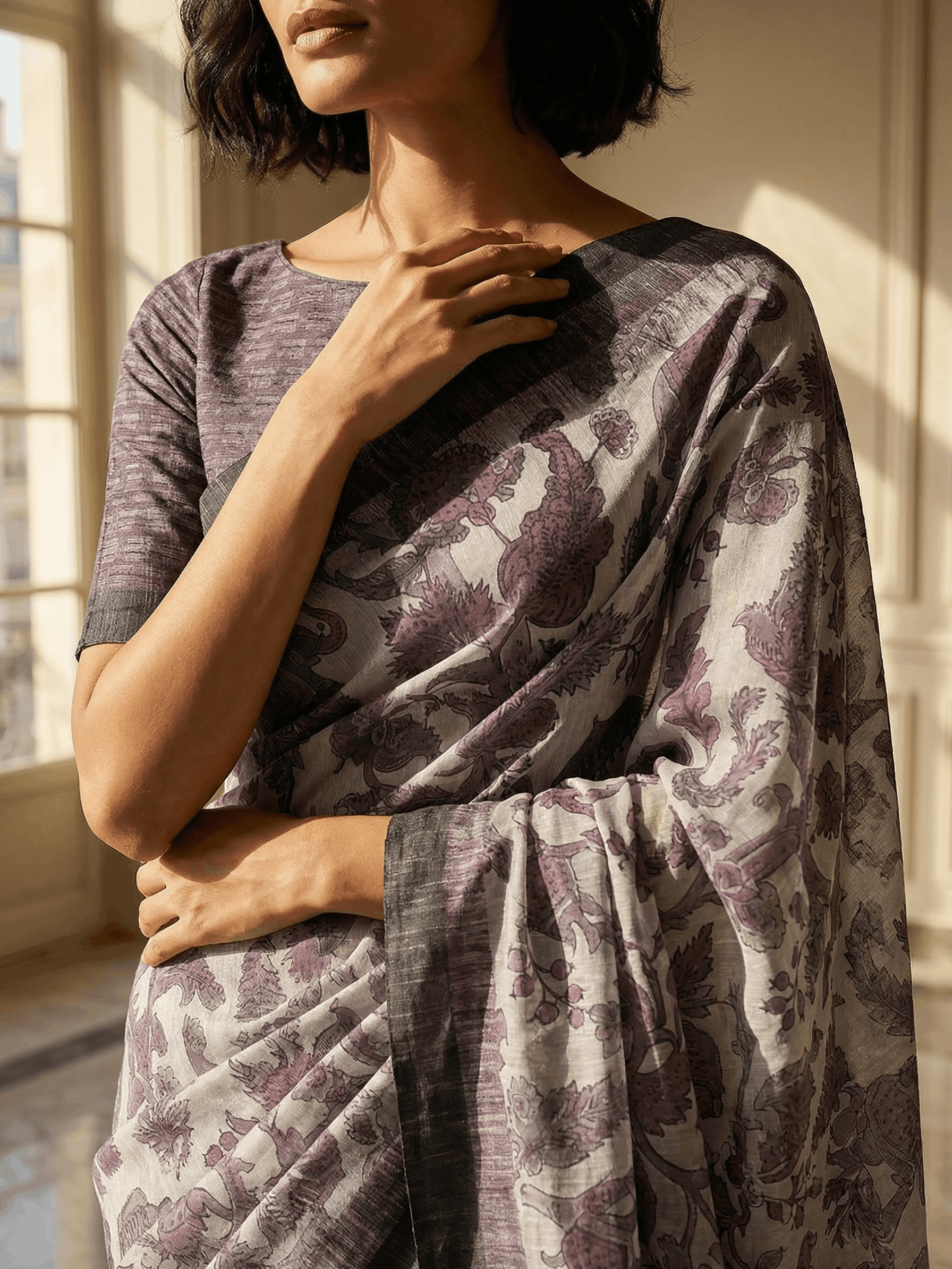 Vrushti Floral Saree
