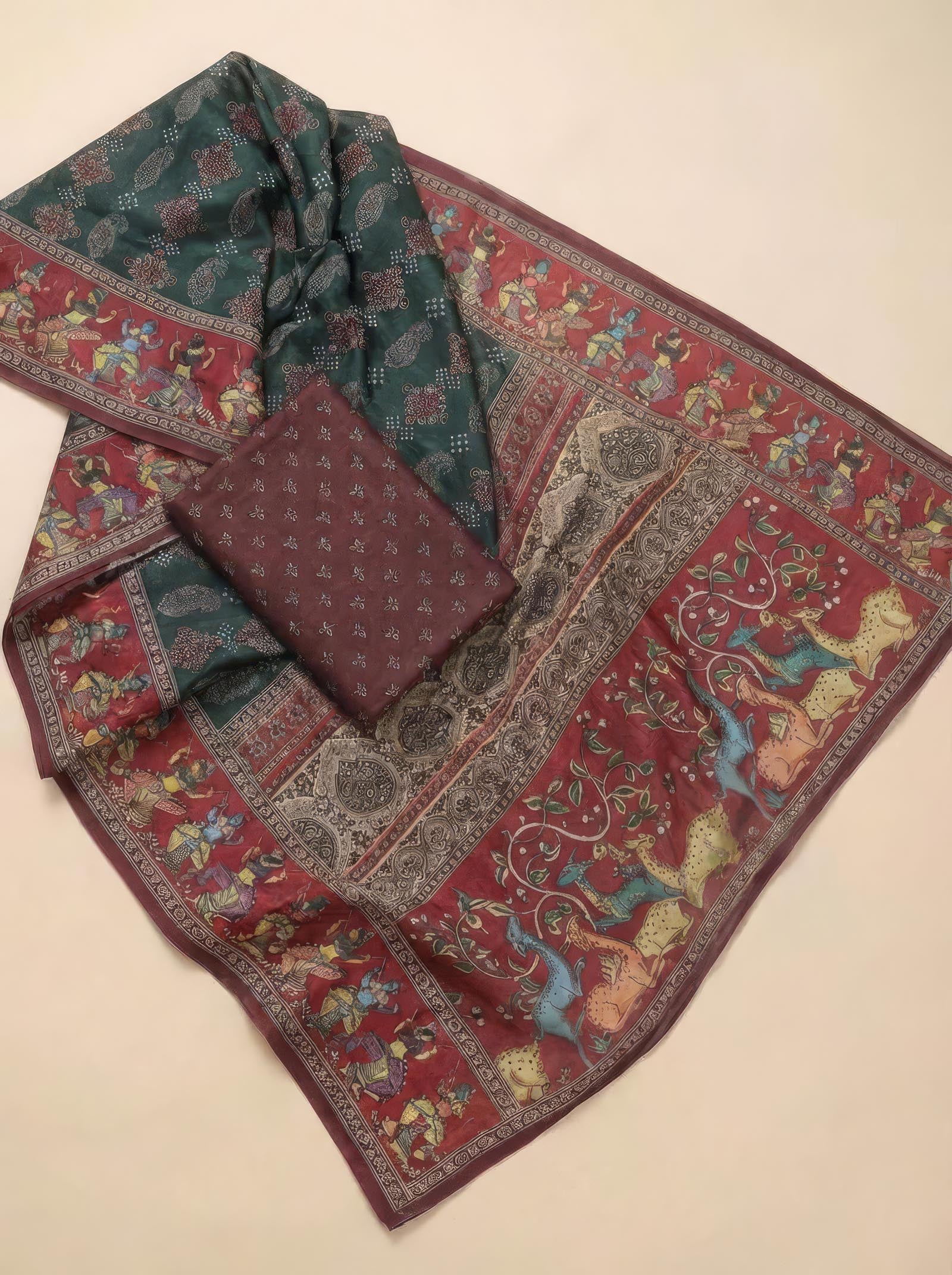 Preksha Bandhani Saree