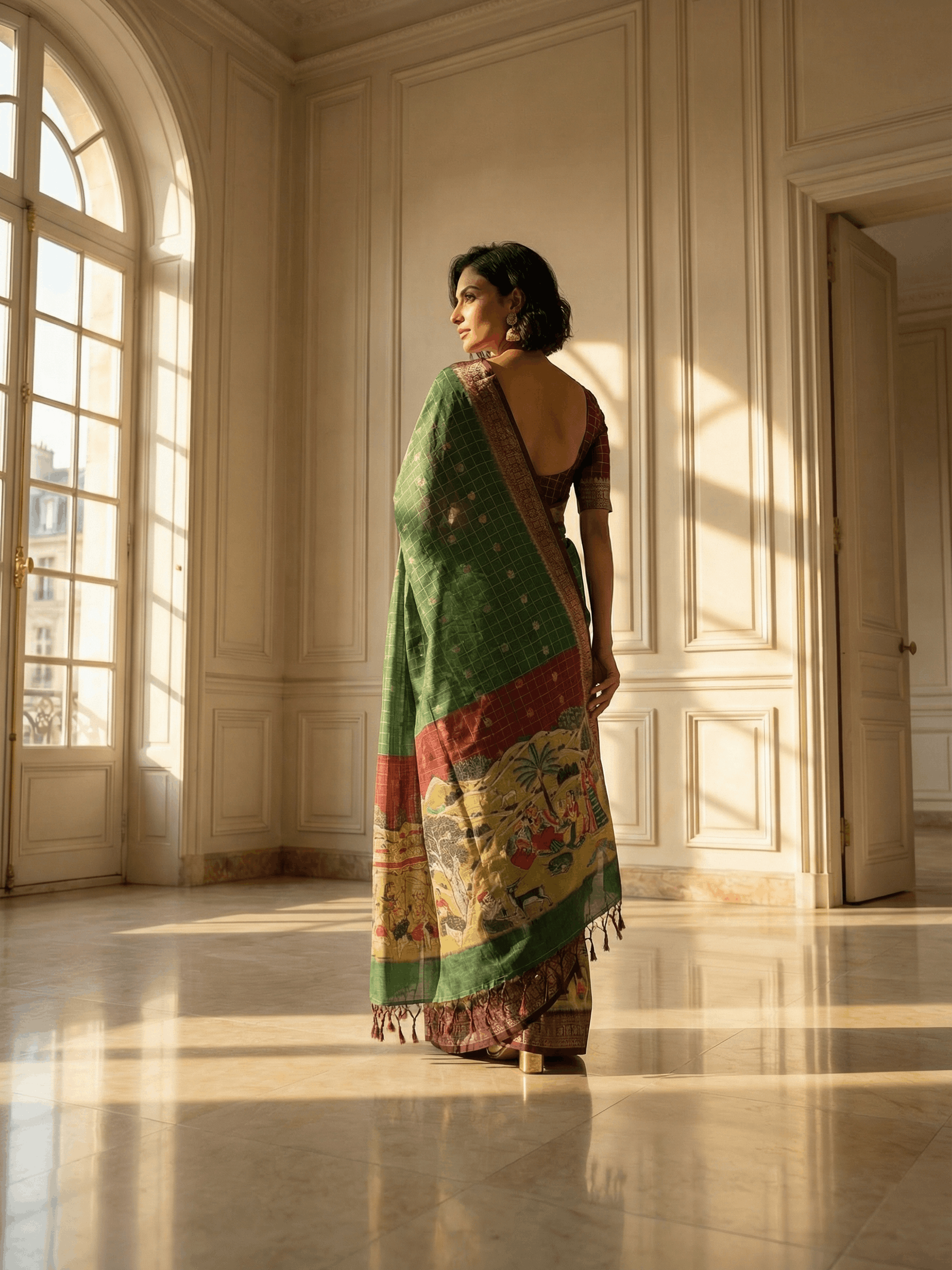 Pushti Dola Silk Saree