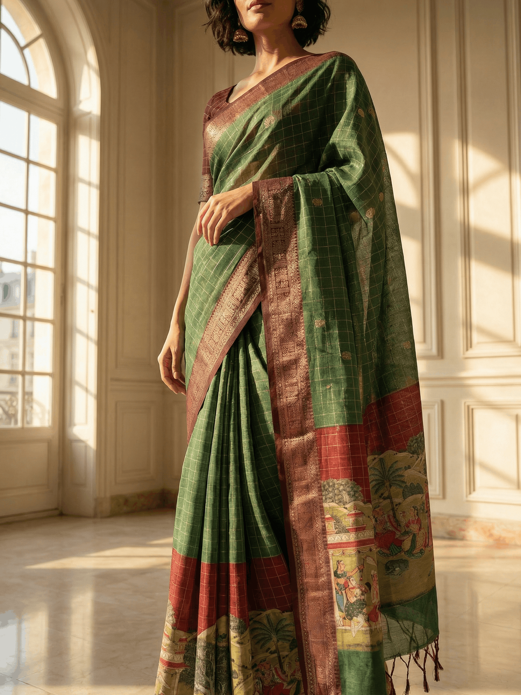Pushti Dola Silk Saree