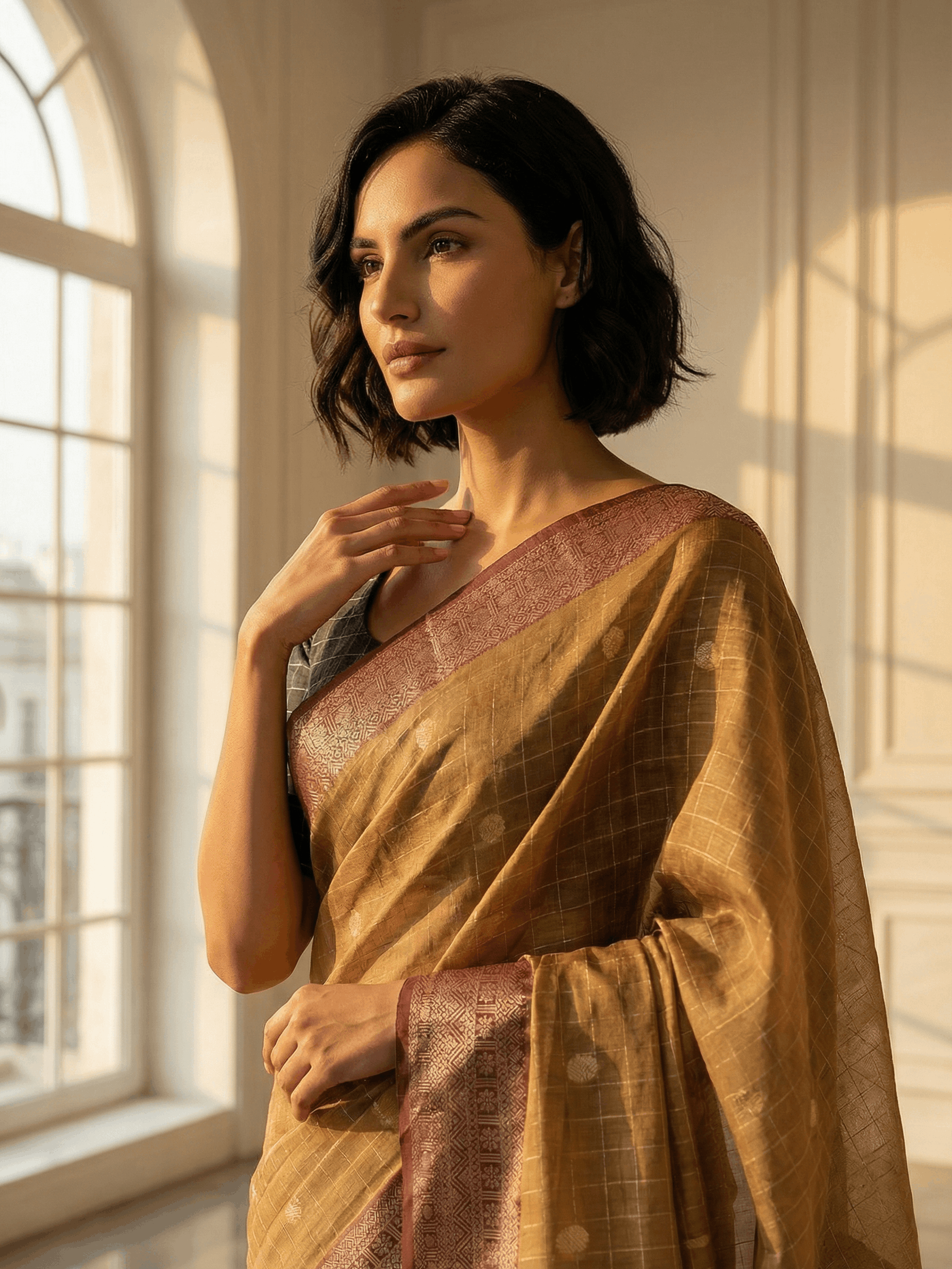 Mishri Dola Silk Saree
