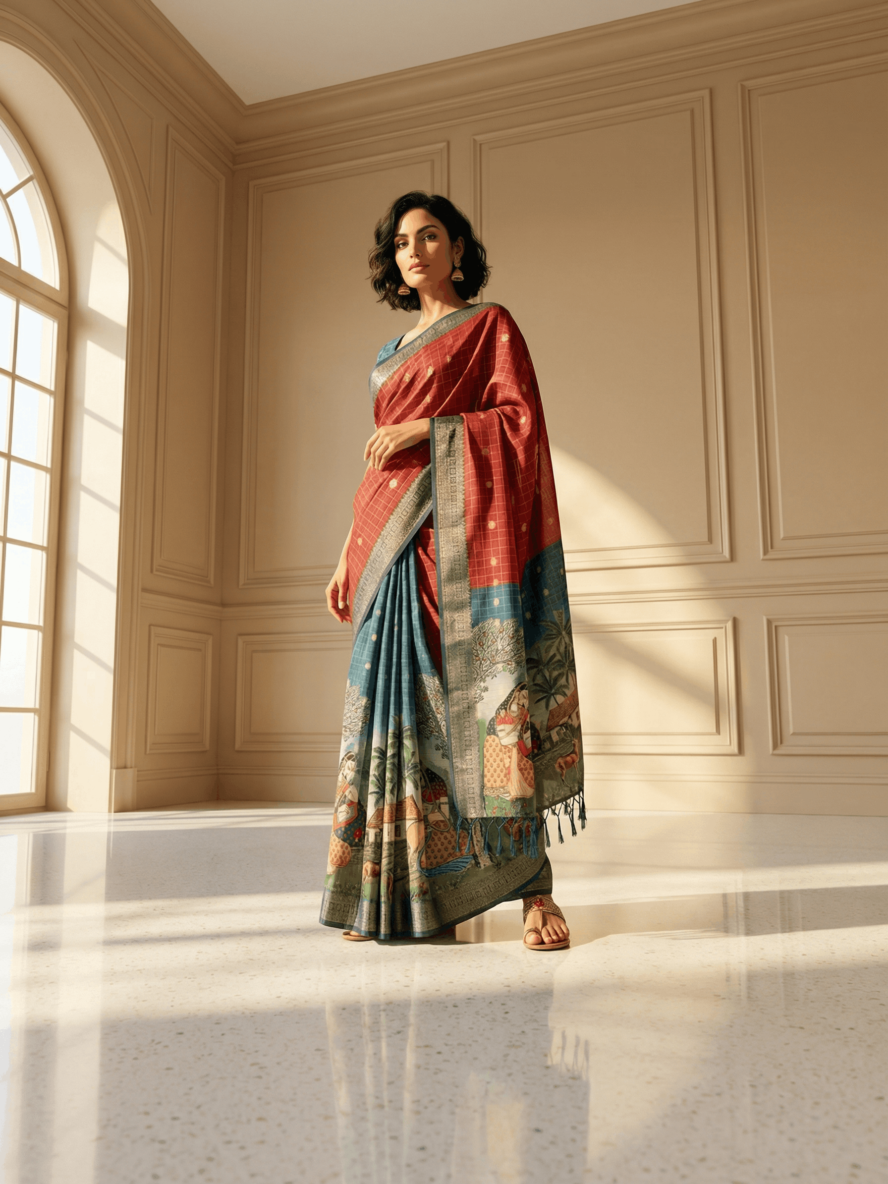 Mishti Dola Silk Saree