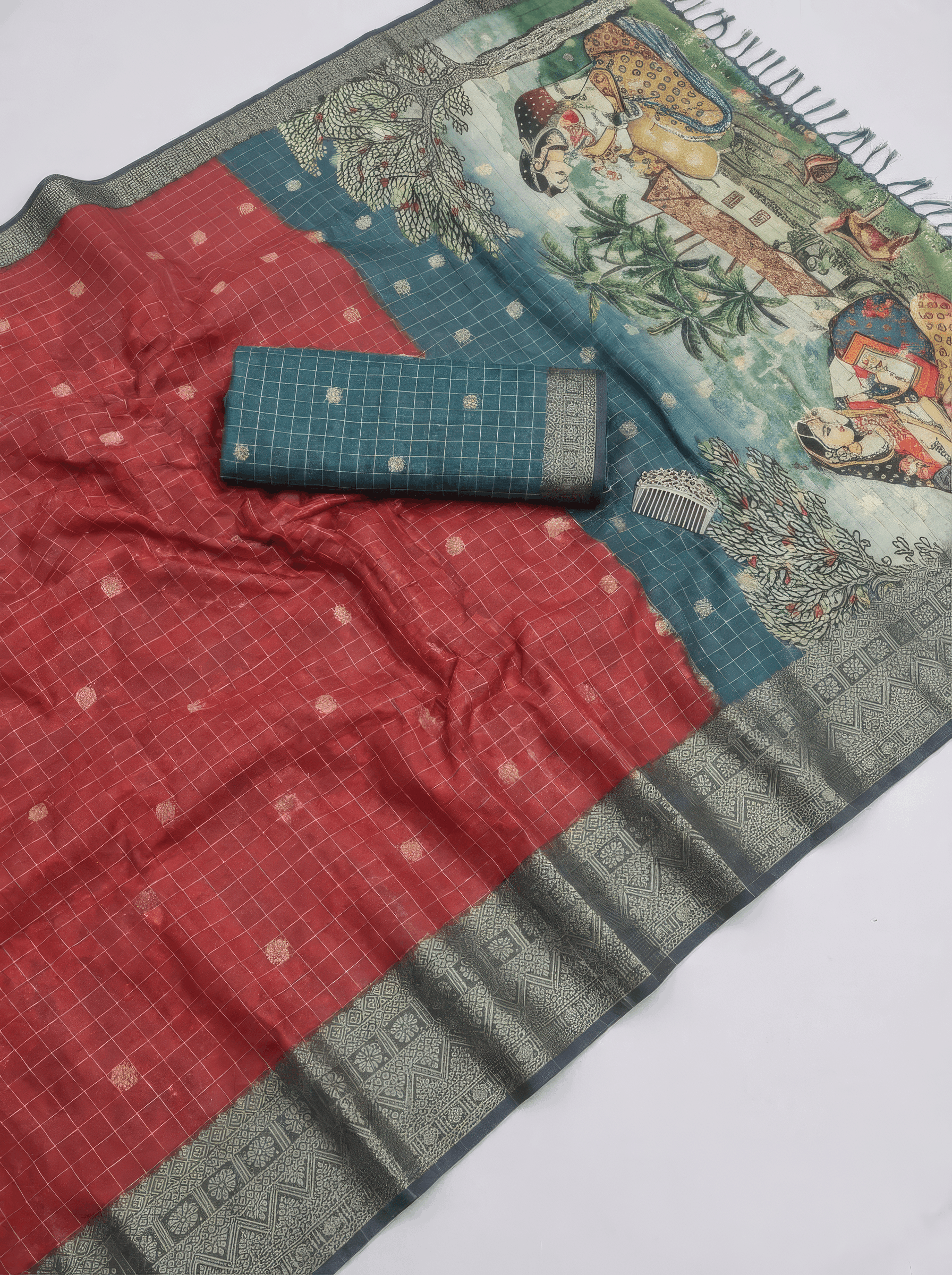 Mishti Dola Silk Saree
