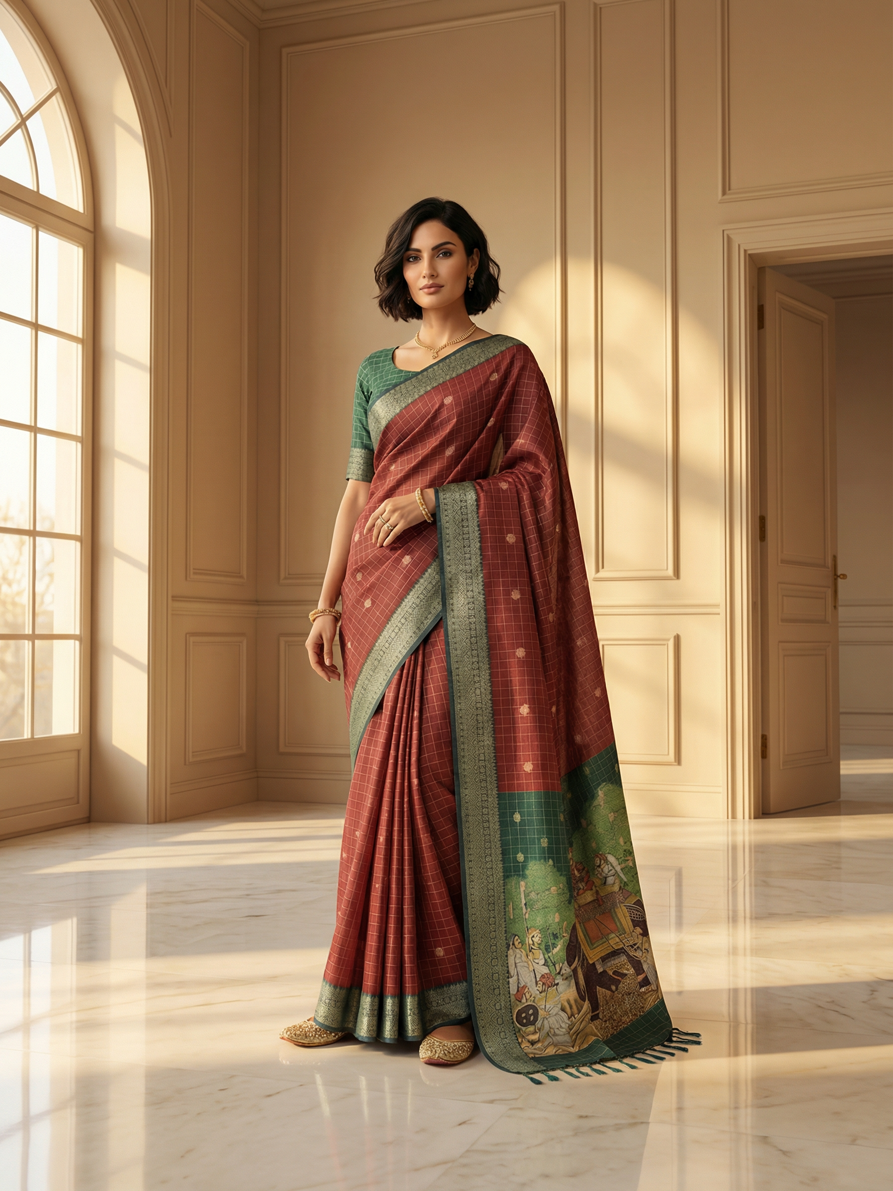 Vishva Dola Silk Saree