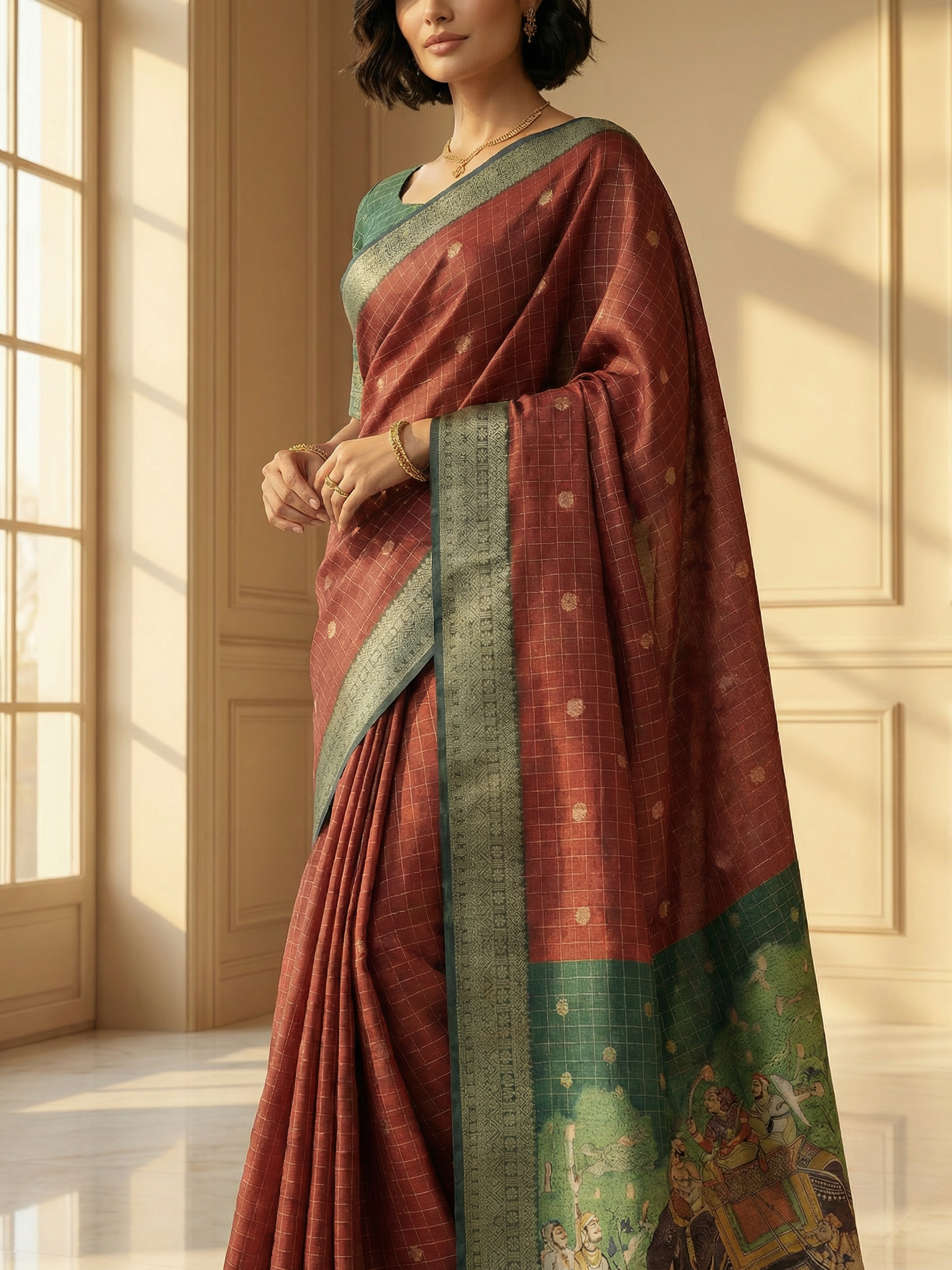 Vishva Dola Silk Saree