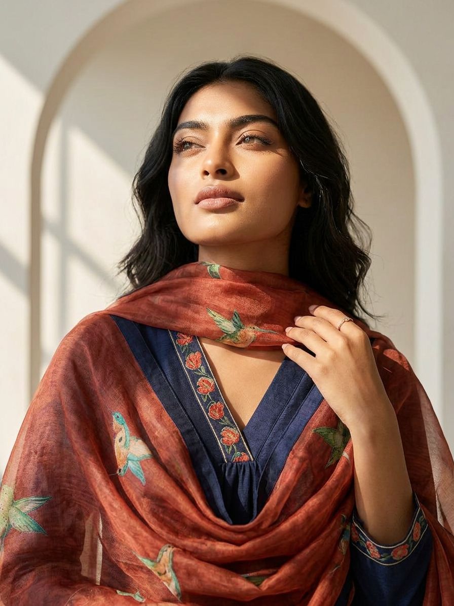 Floral Wings Suit Set