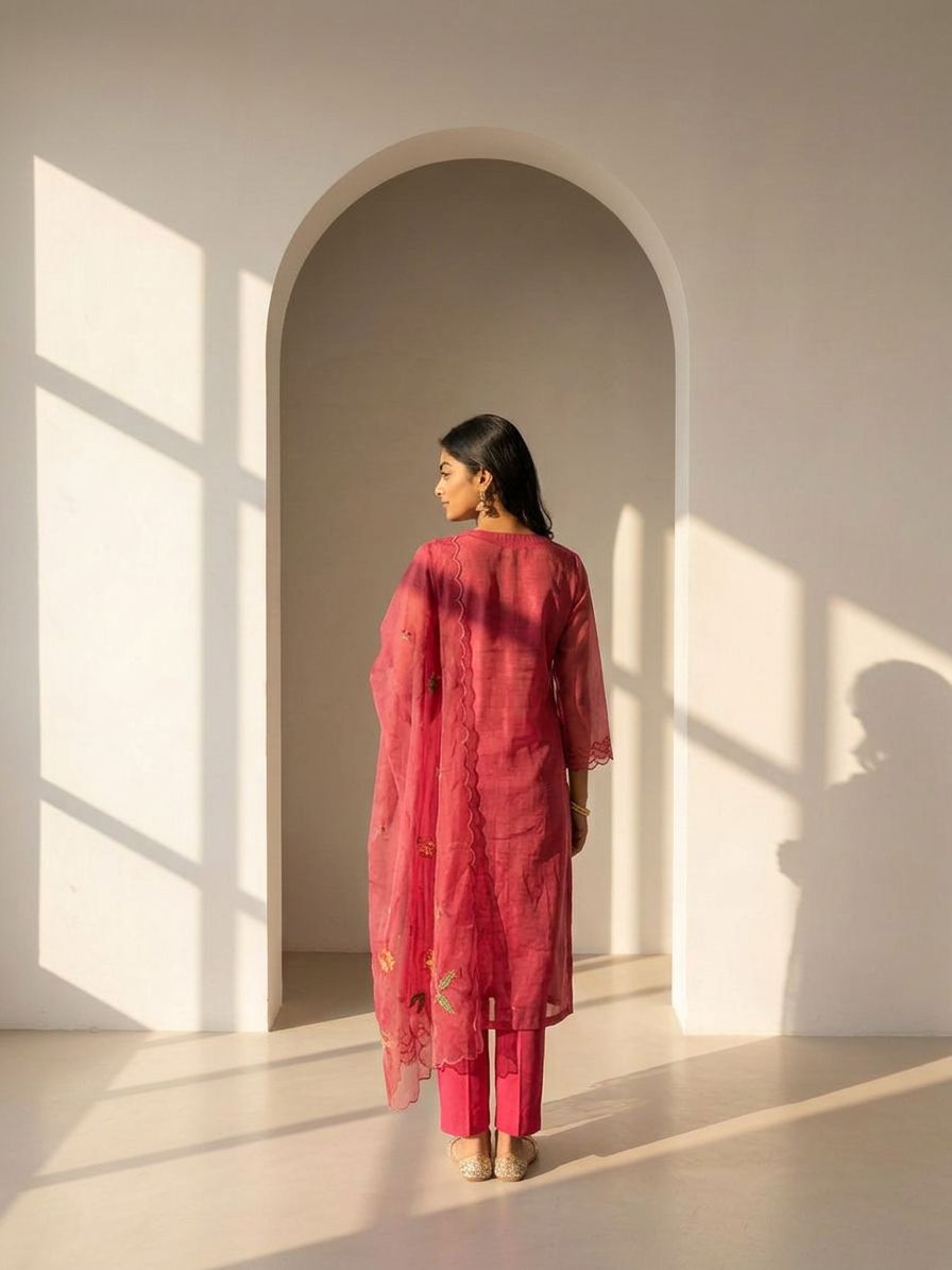 Pink Elegance Suit Set