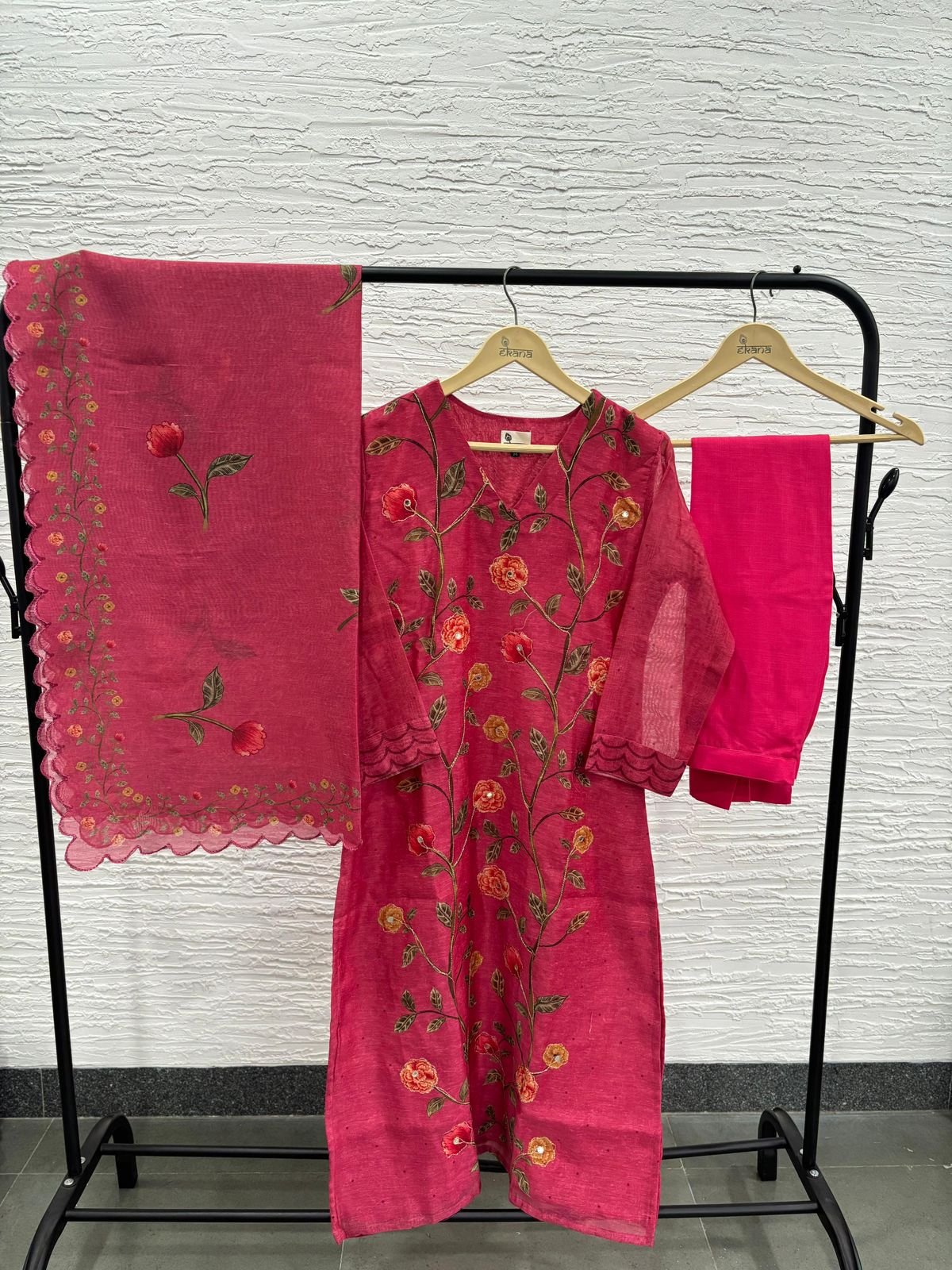 Pink Elegance Suit Set