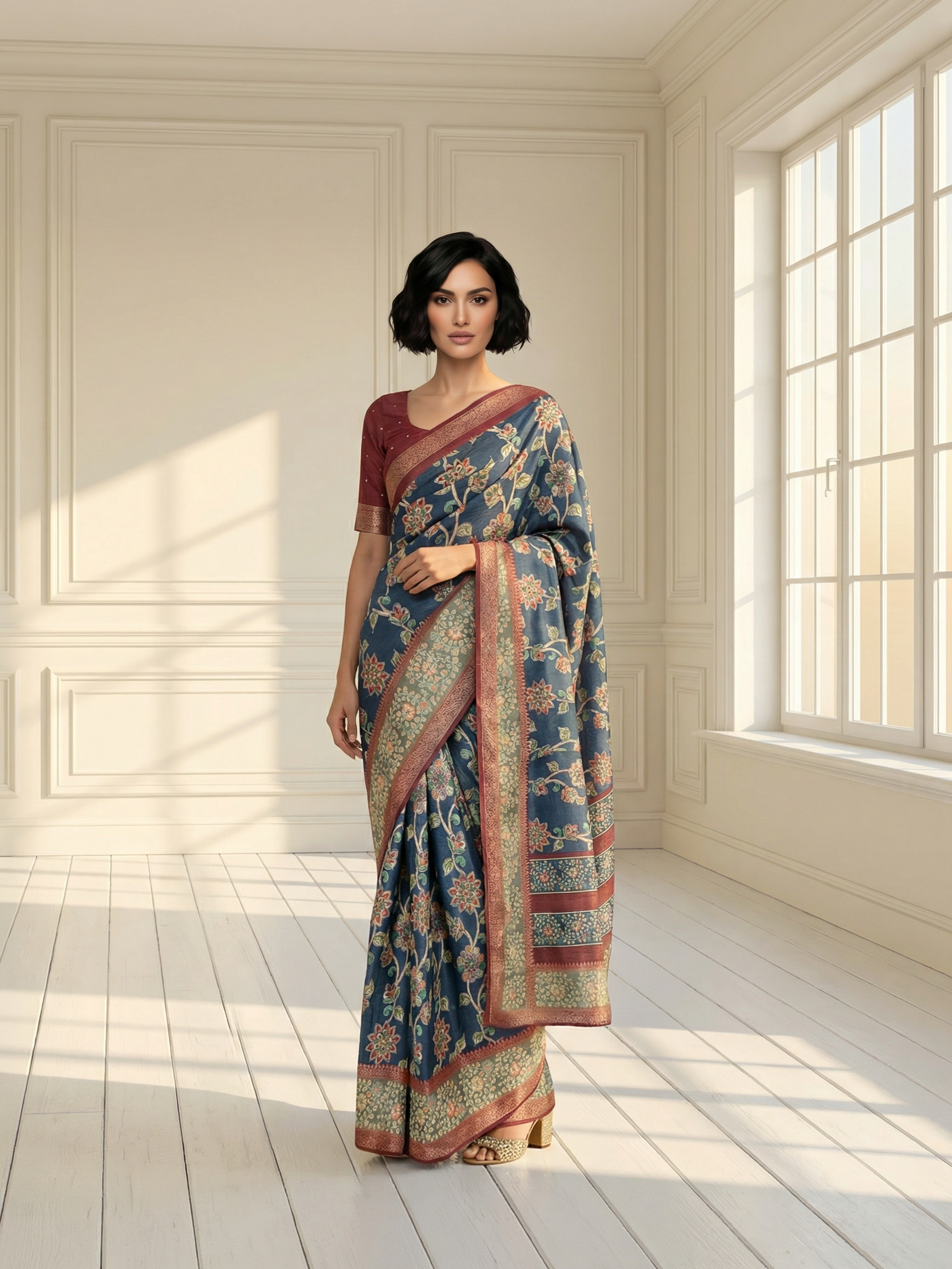Rashmita Floral Saree