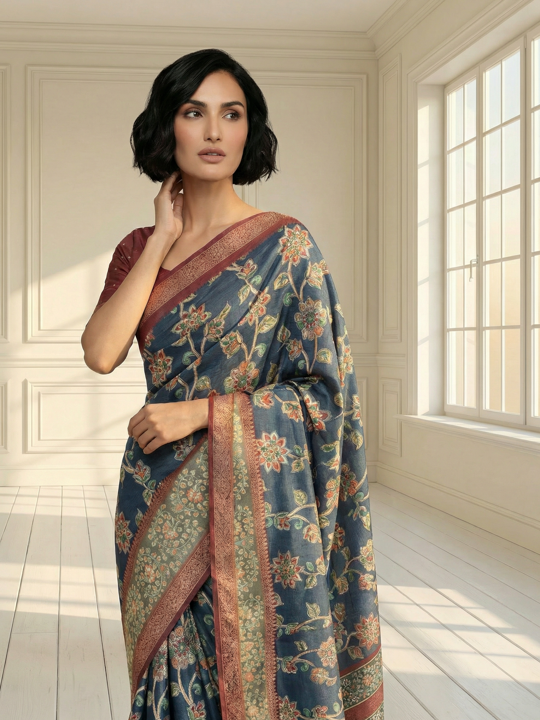 Rashmita Floral Saree