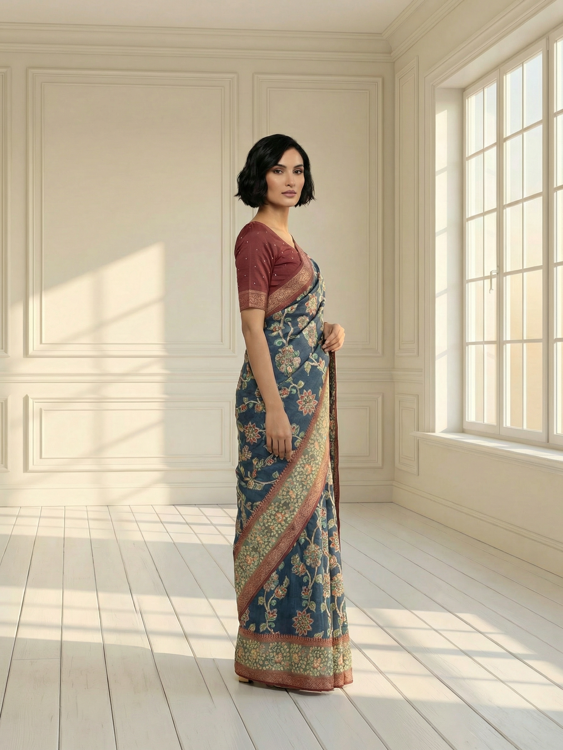 Rashmita Floral Saree