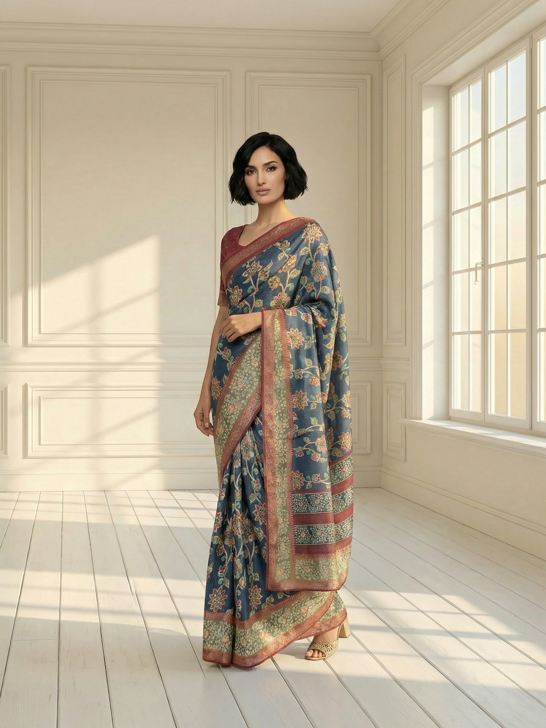 Rashmita Floral Saree