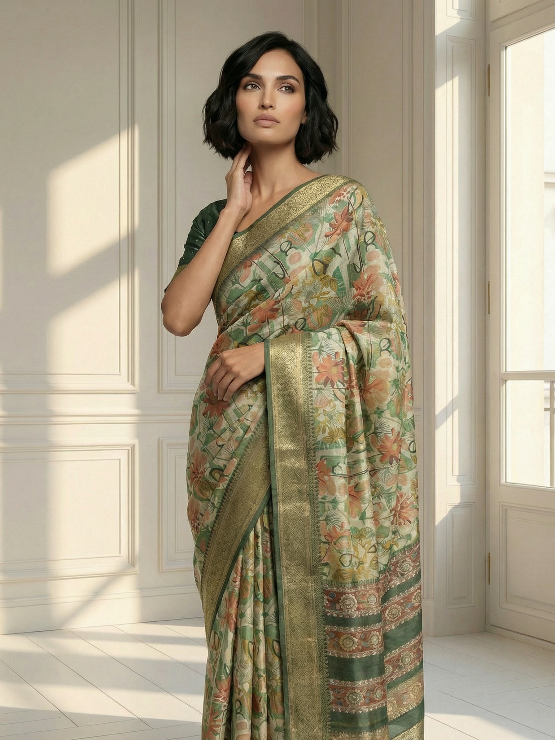 Jayshree Floral Saree