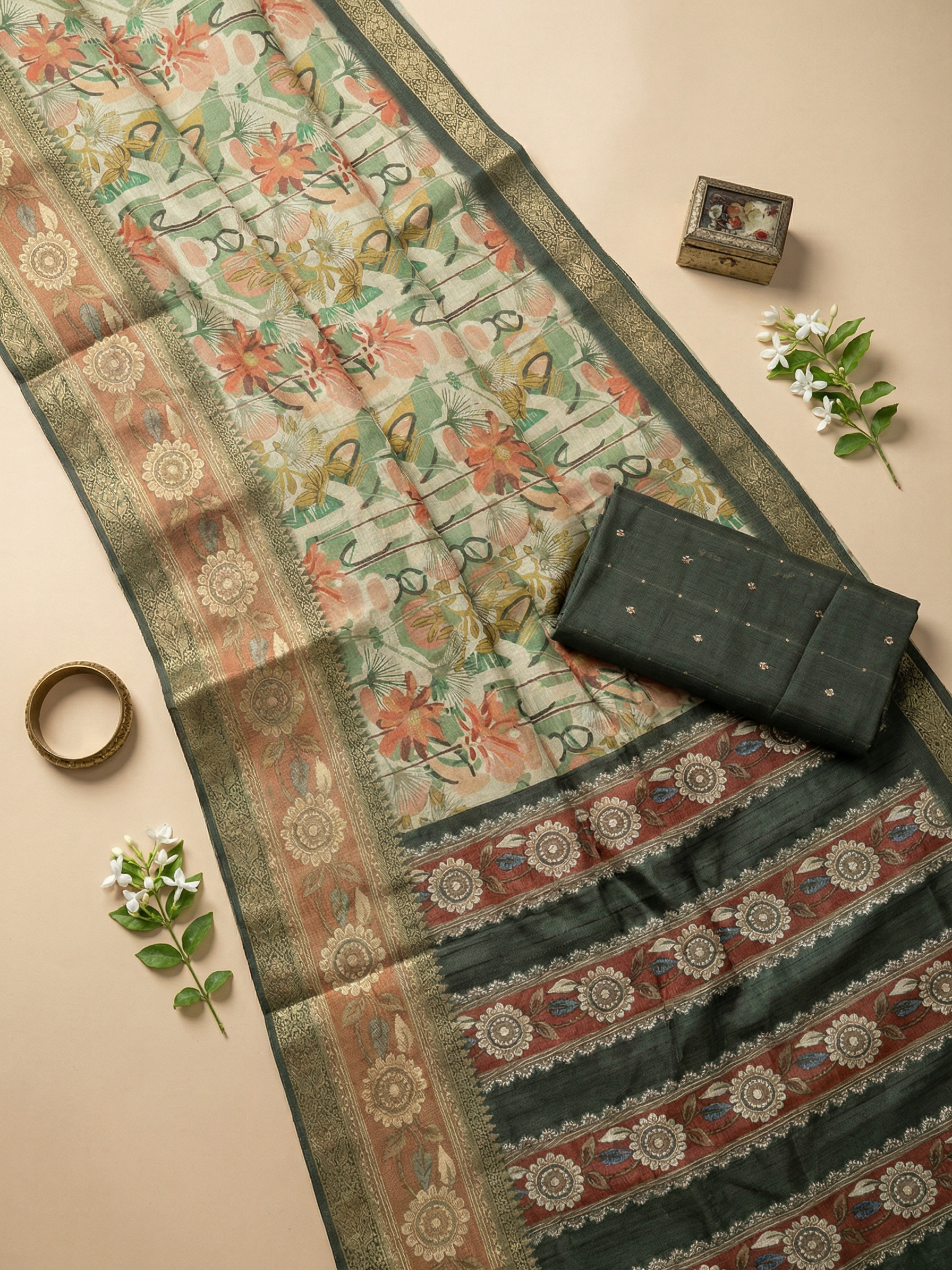 Jayshree Floral Saree