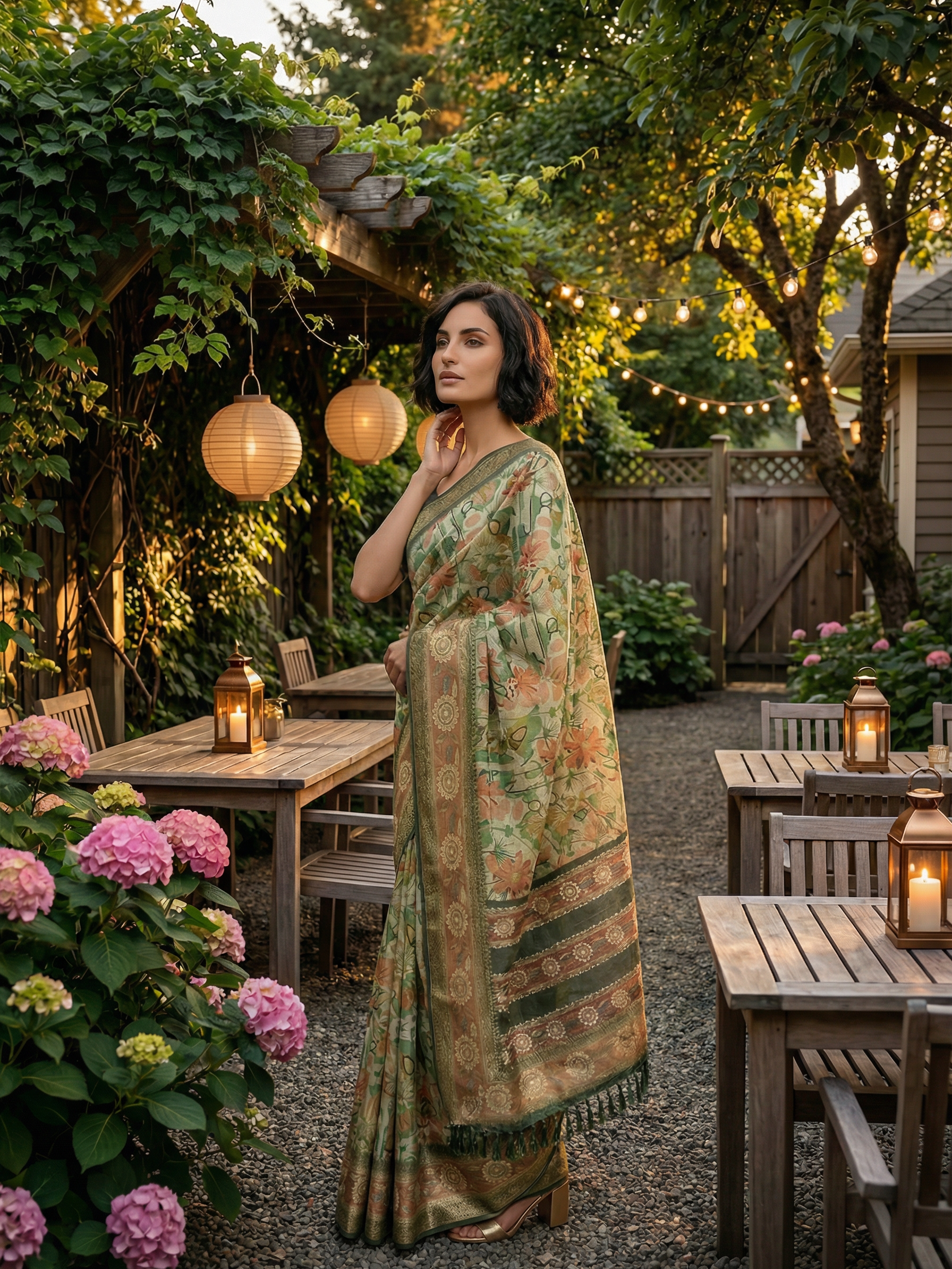 Jayshree Floral Saree