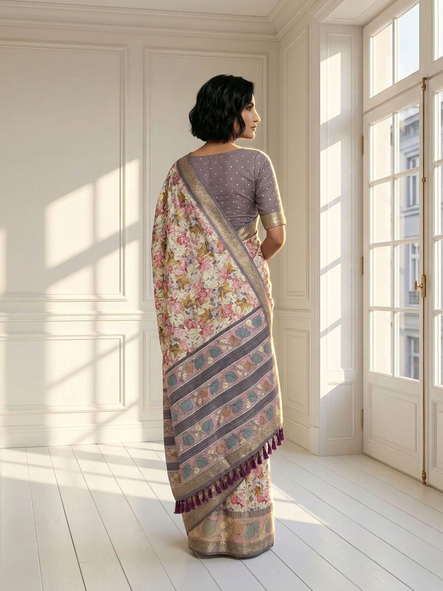 Summer Garden Saree
