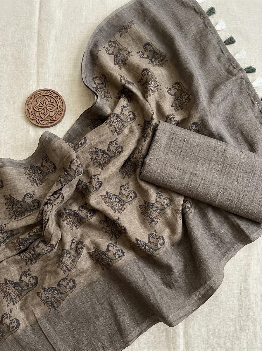 Village Story Saree
