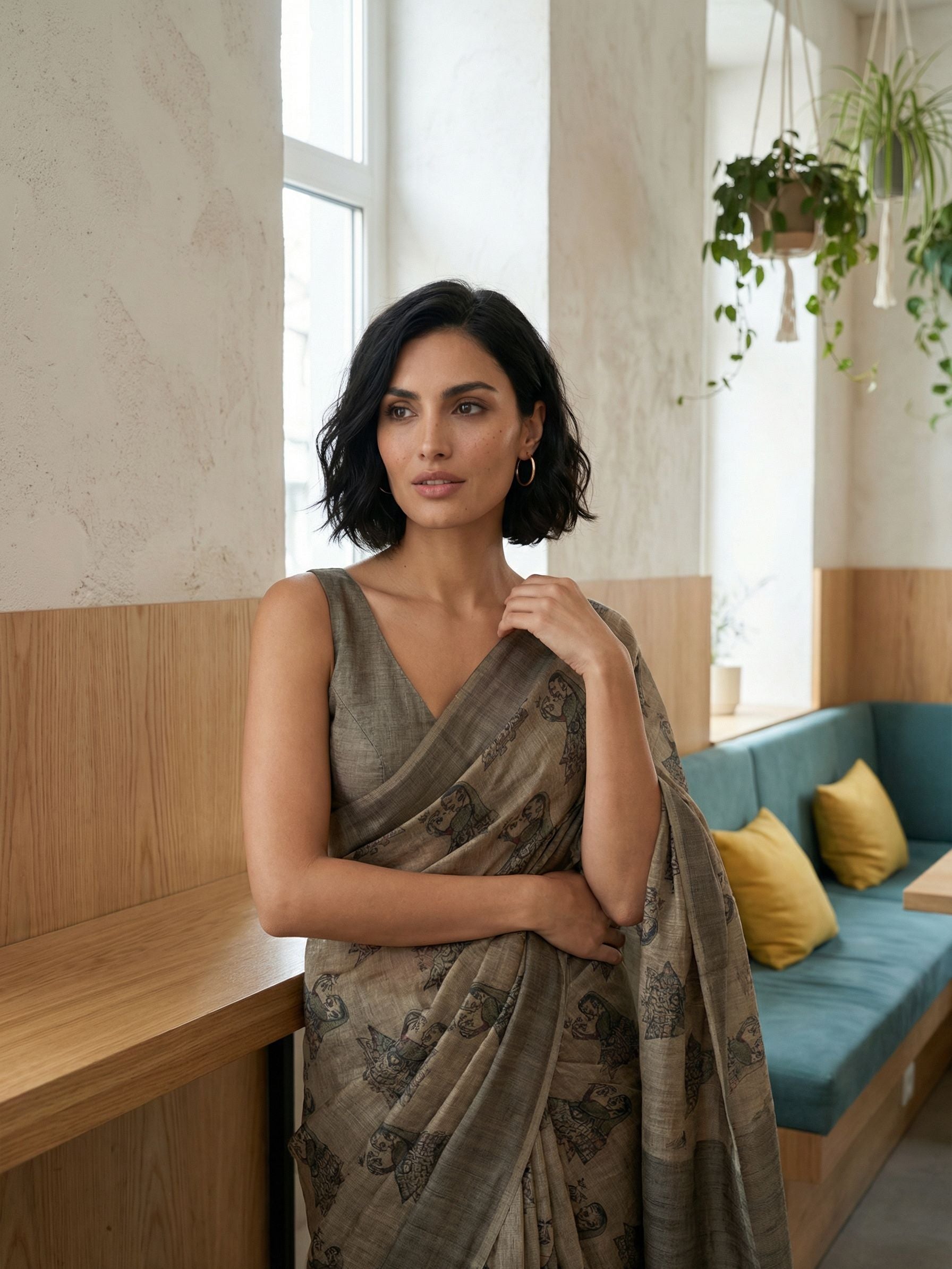 Village Story Saree