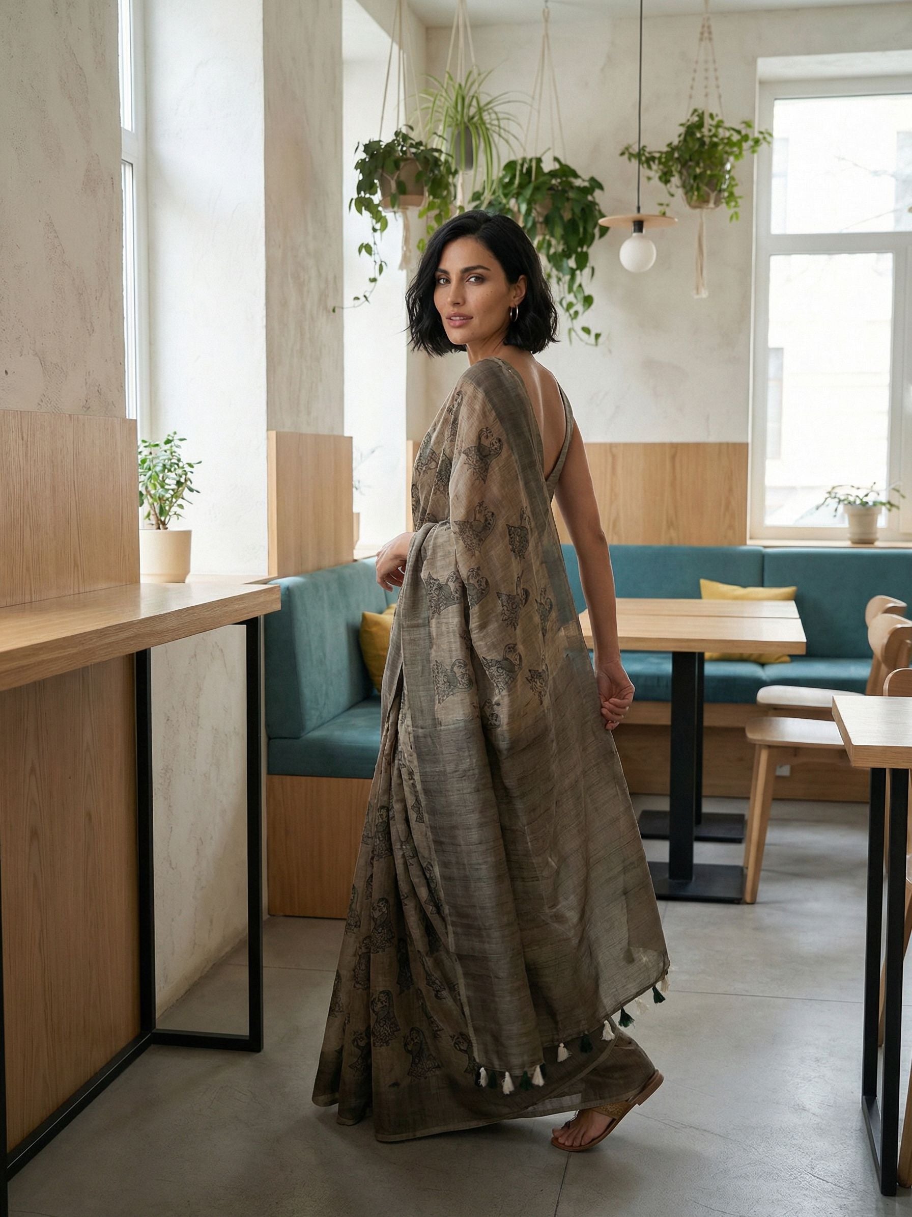 Village Story Saree