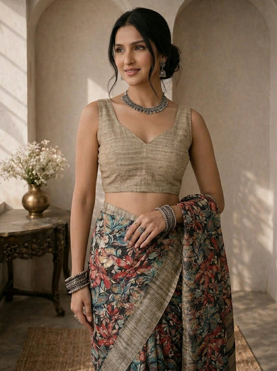 Saanvi Floral Saree