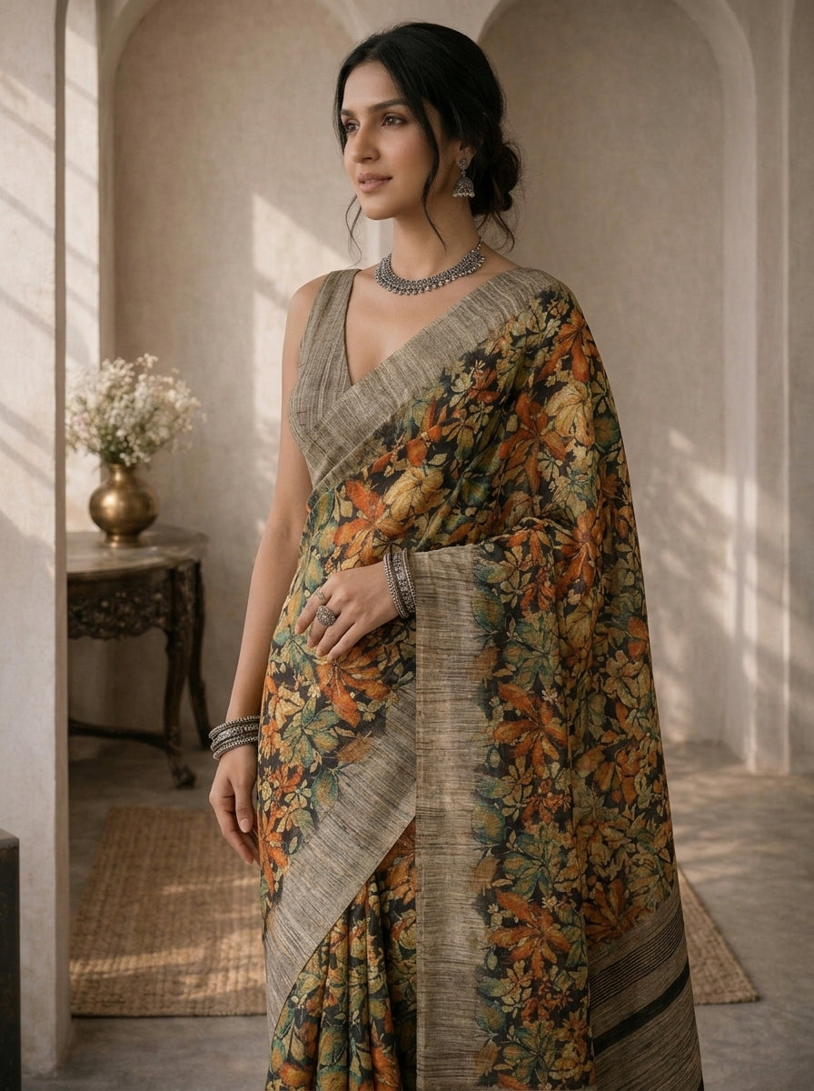 Katrina Floral Saree
