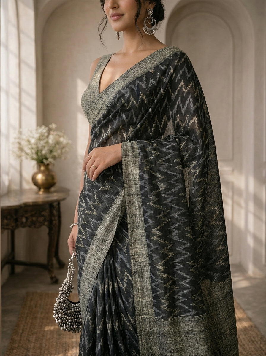 Tia Black saree