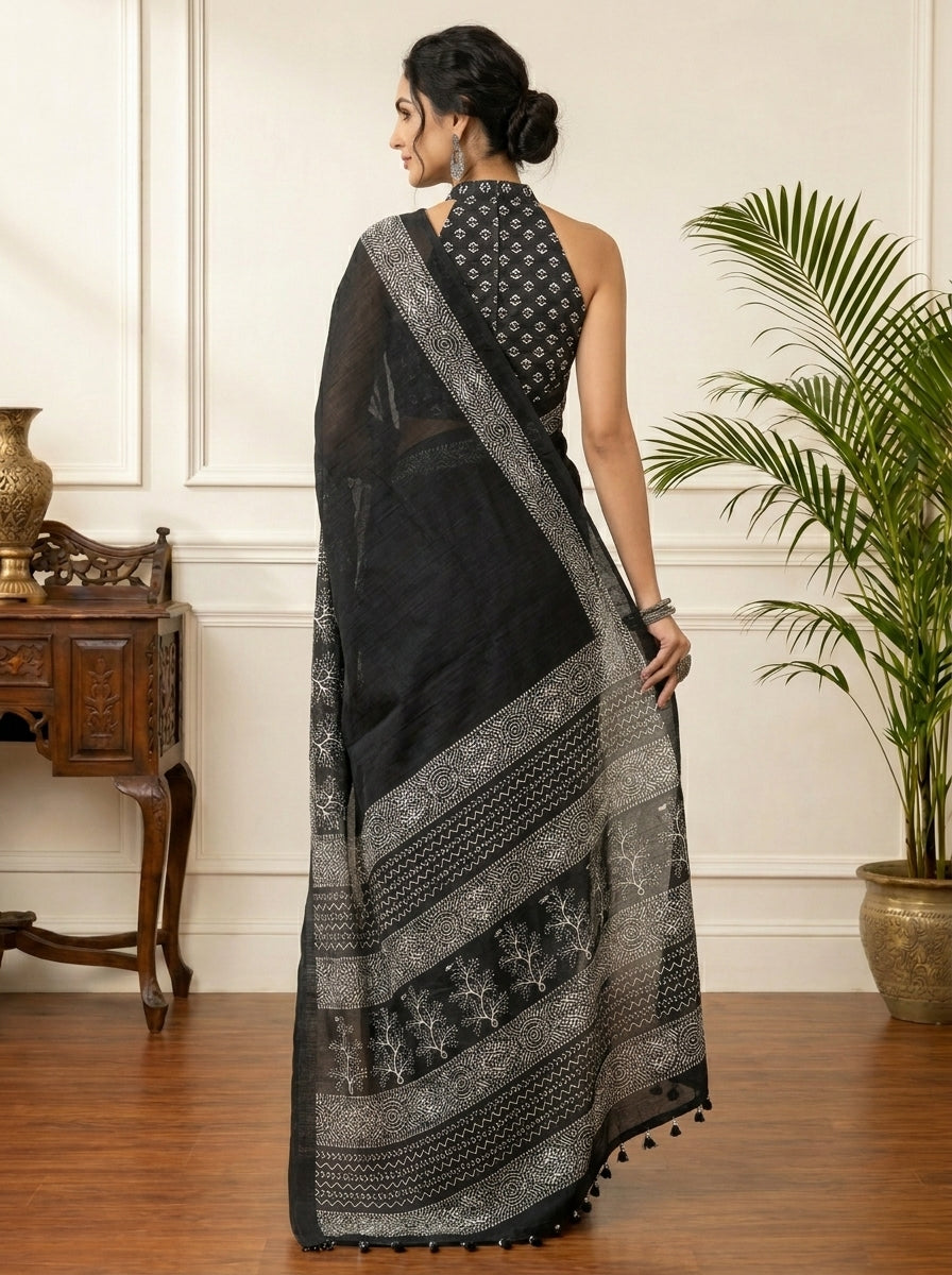 Black Radiance Saree