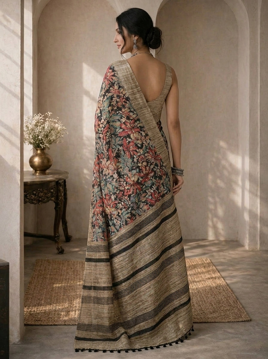 Saanvi Floral Saree