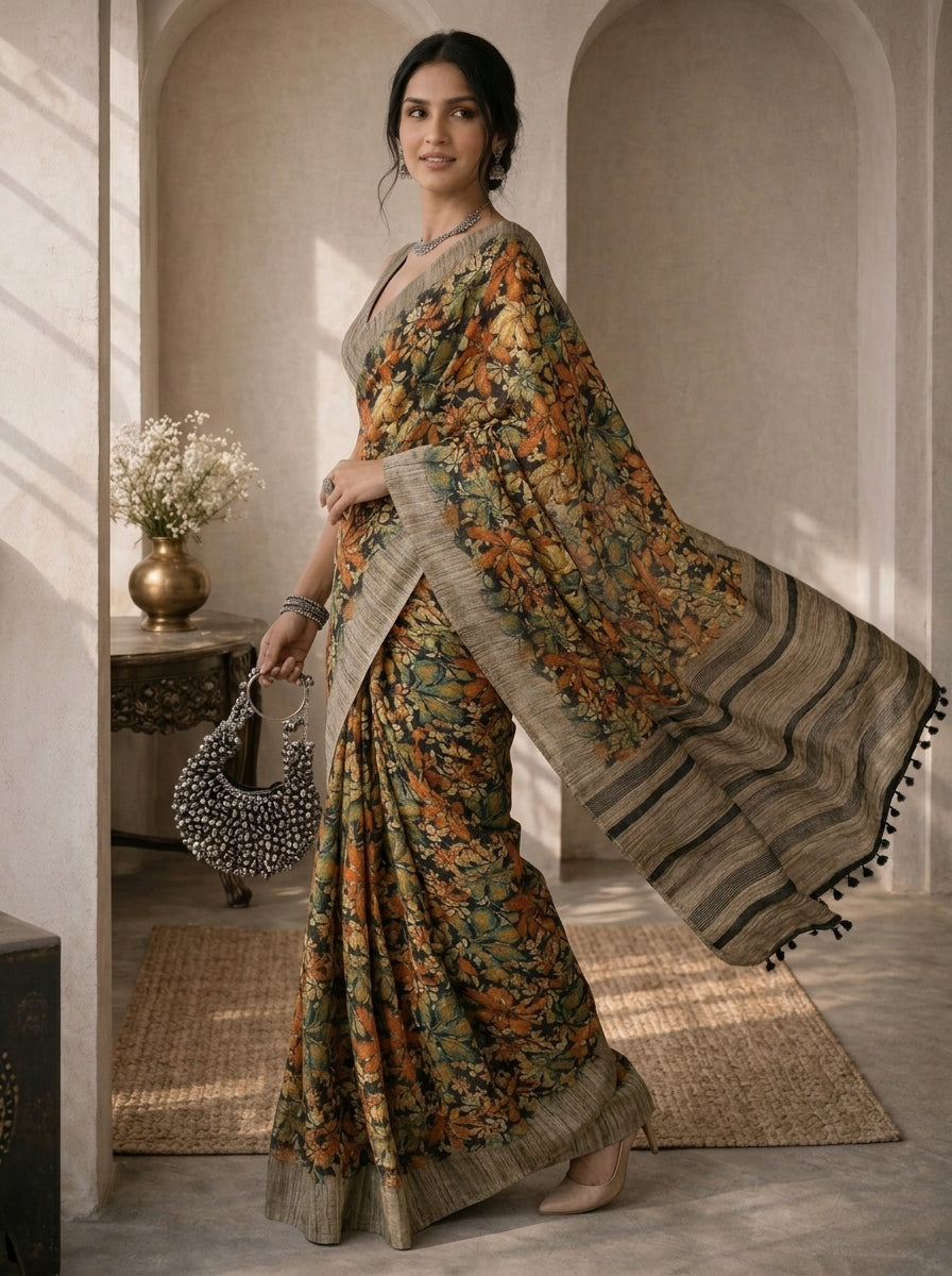 Katrina Floral Saree
