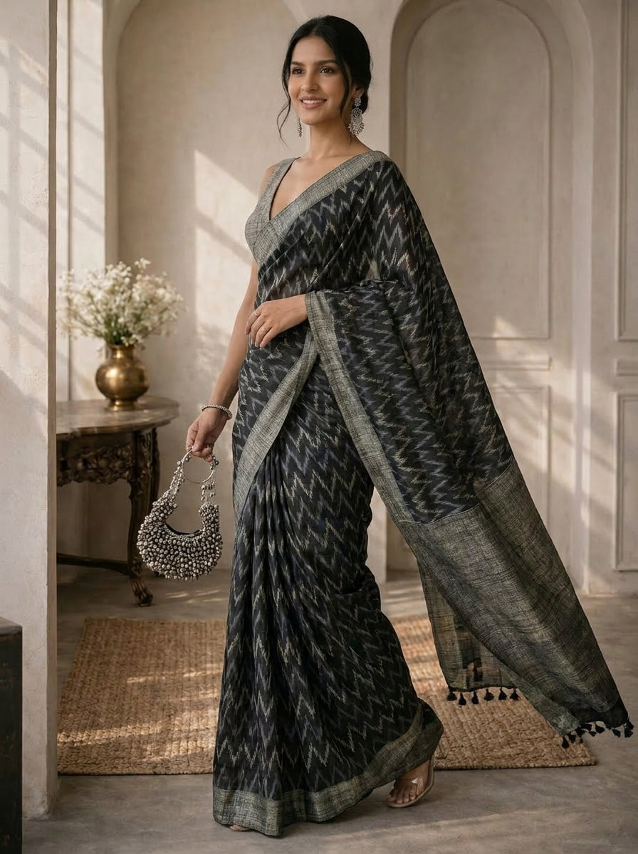 Tia Black saree