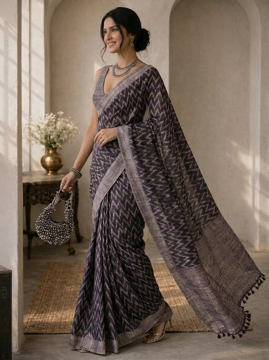 Vaani Noir Saree