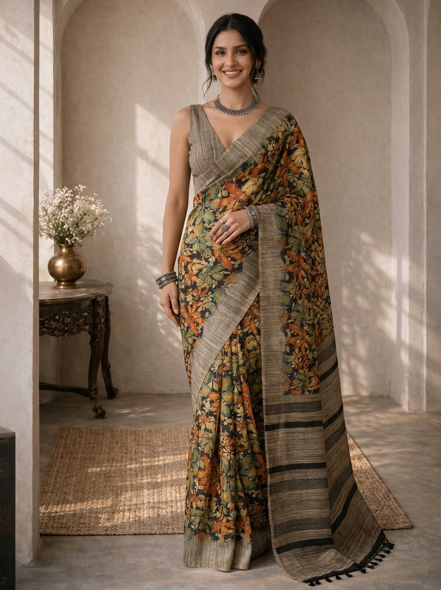 Katrina Floral Saree