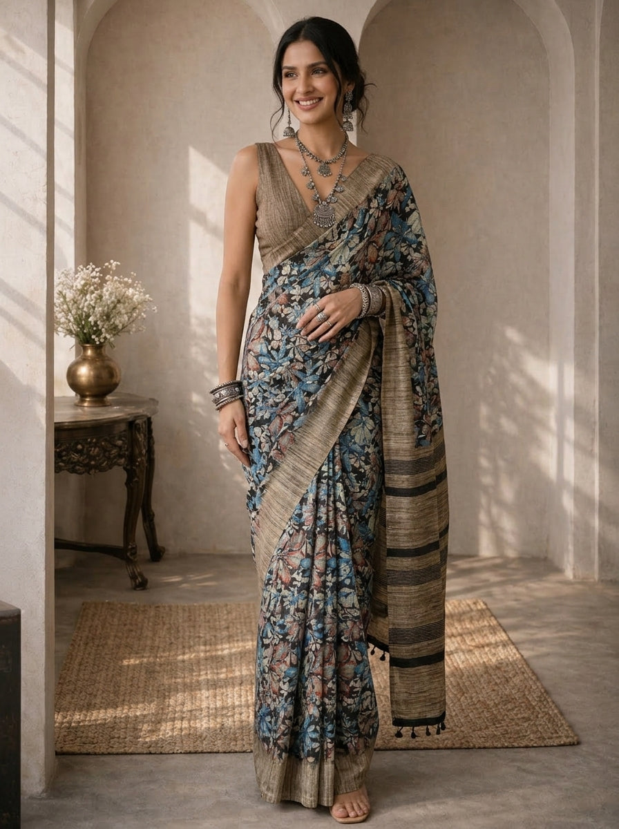 Kiara Floral Saree