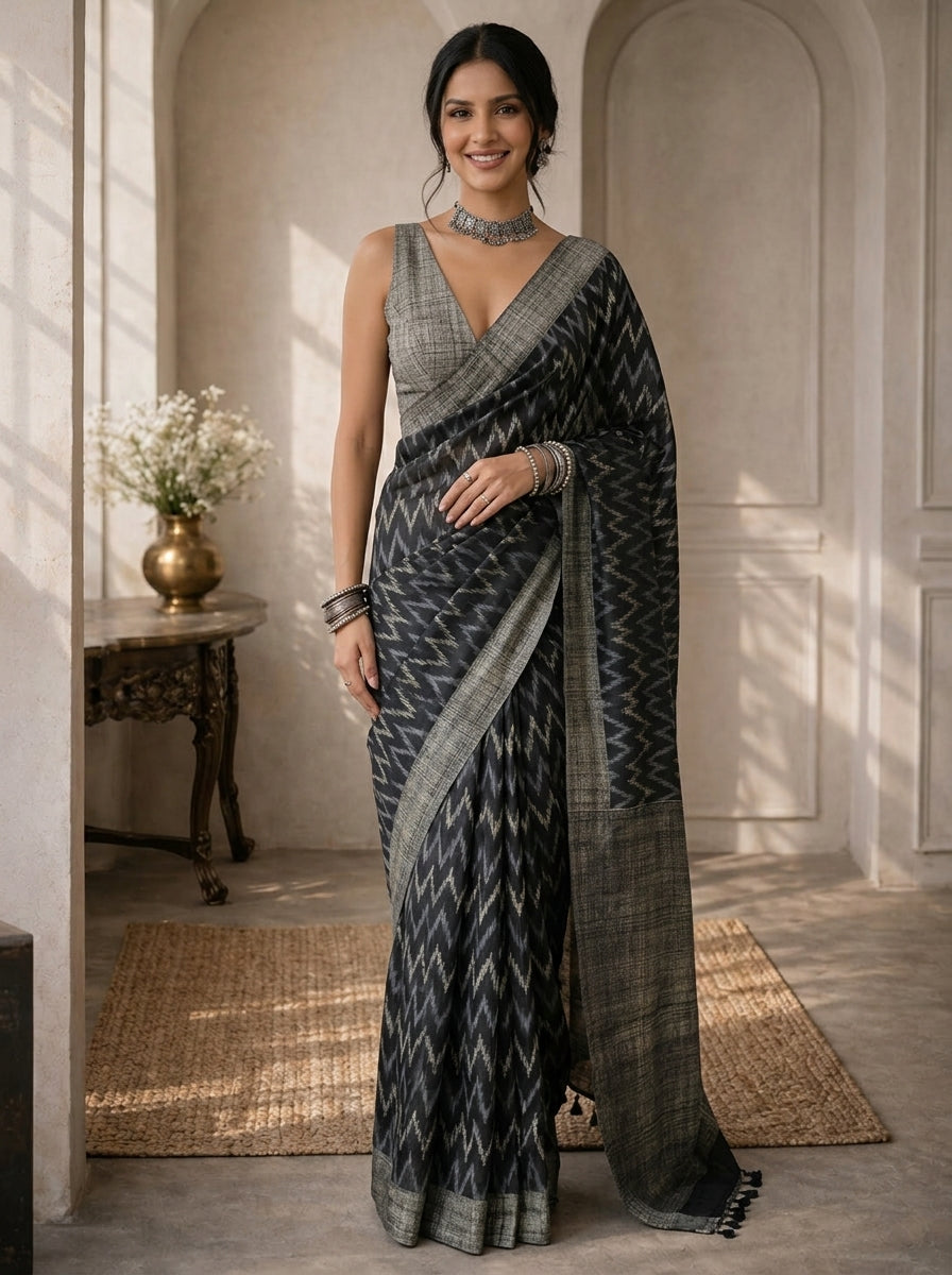 Tia Black saree