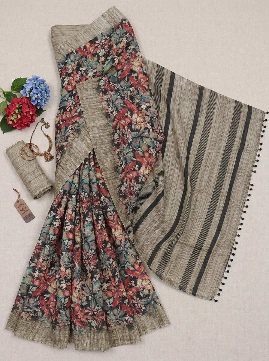 Saanvi Floral Saree
