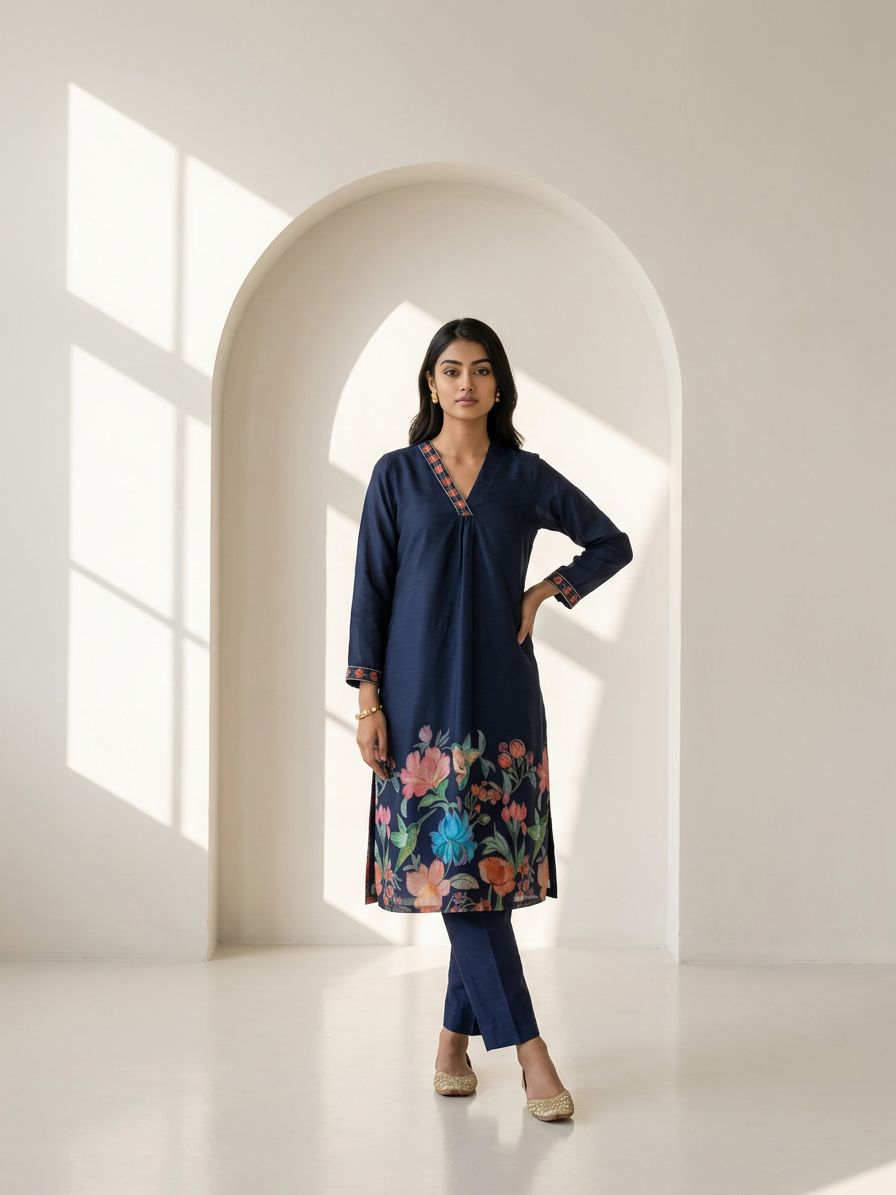 Floral Wings Suit Set