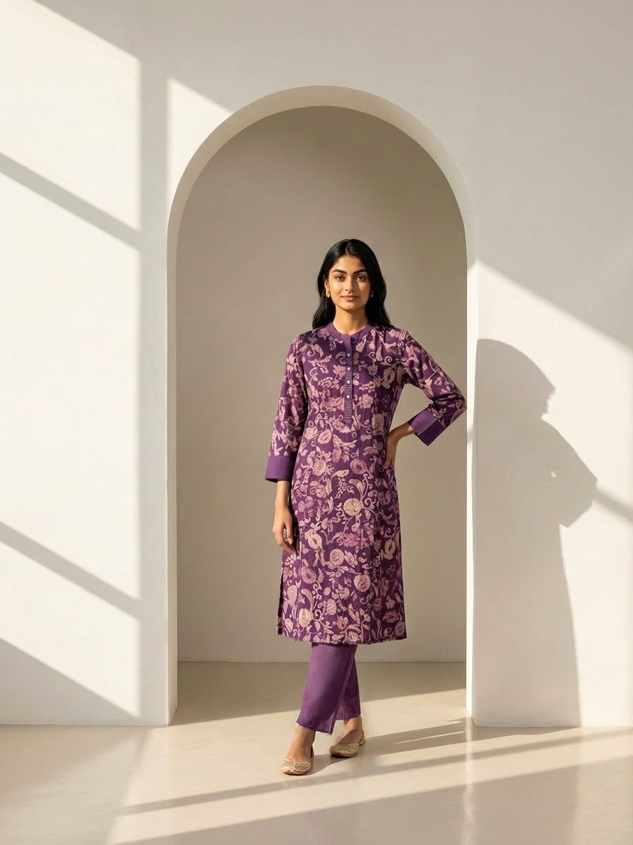 Purple Paradise Suit Set