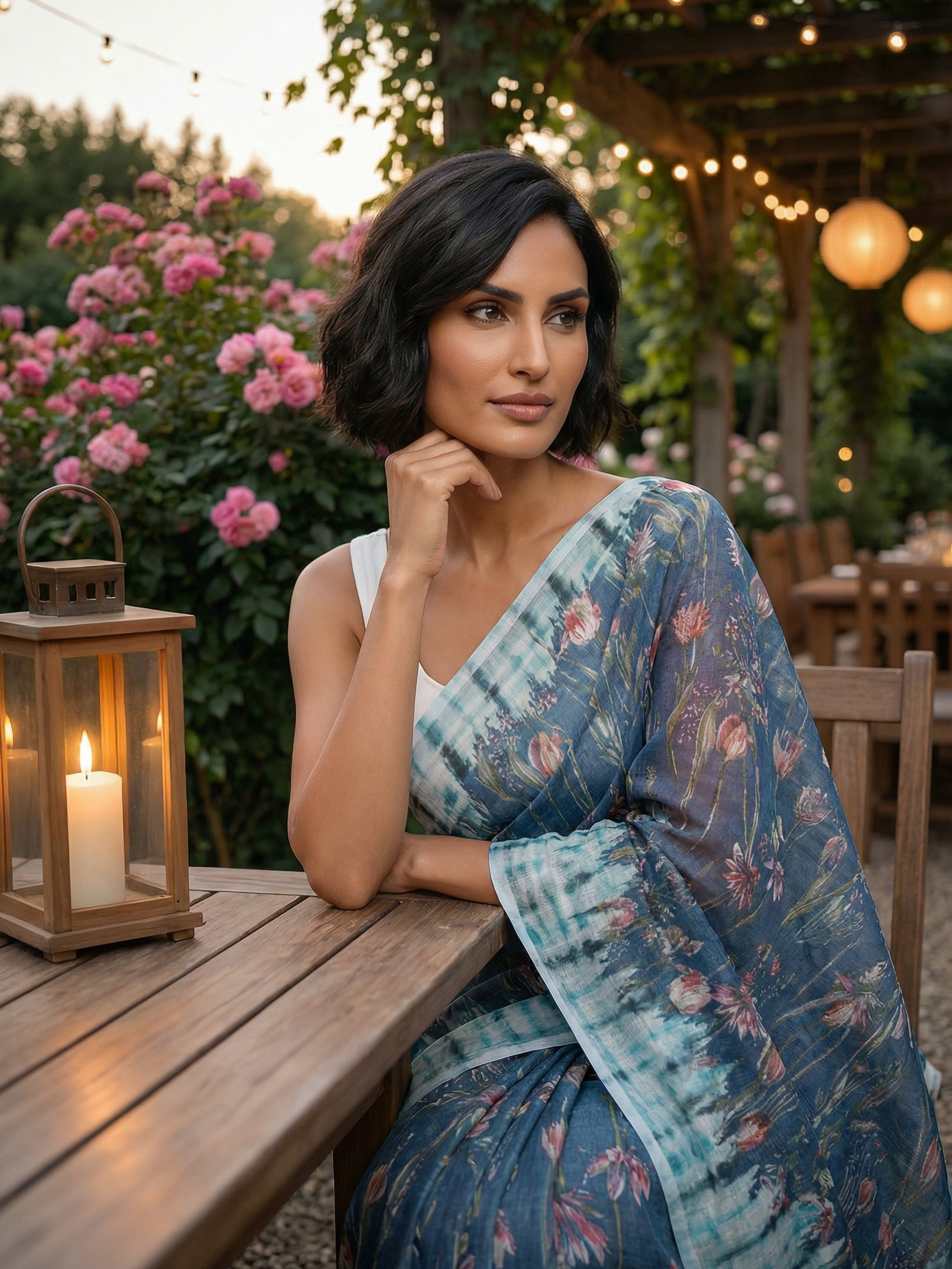 Gauri Floral Saree