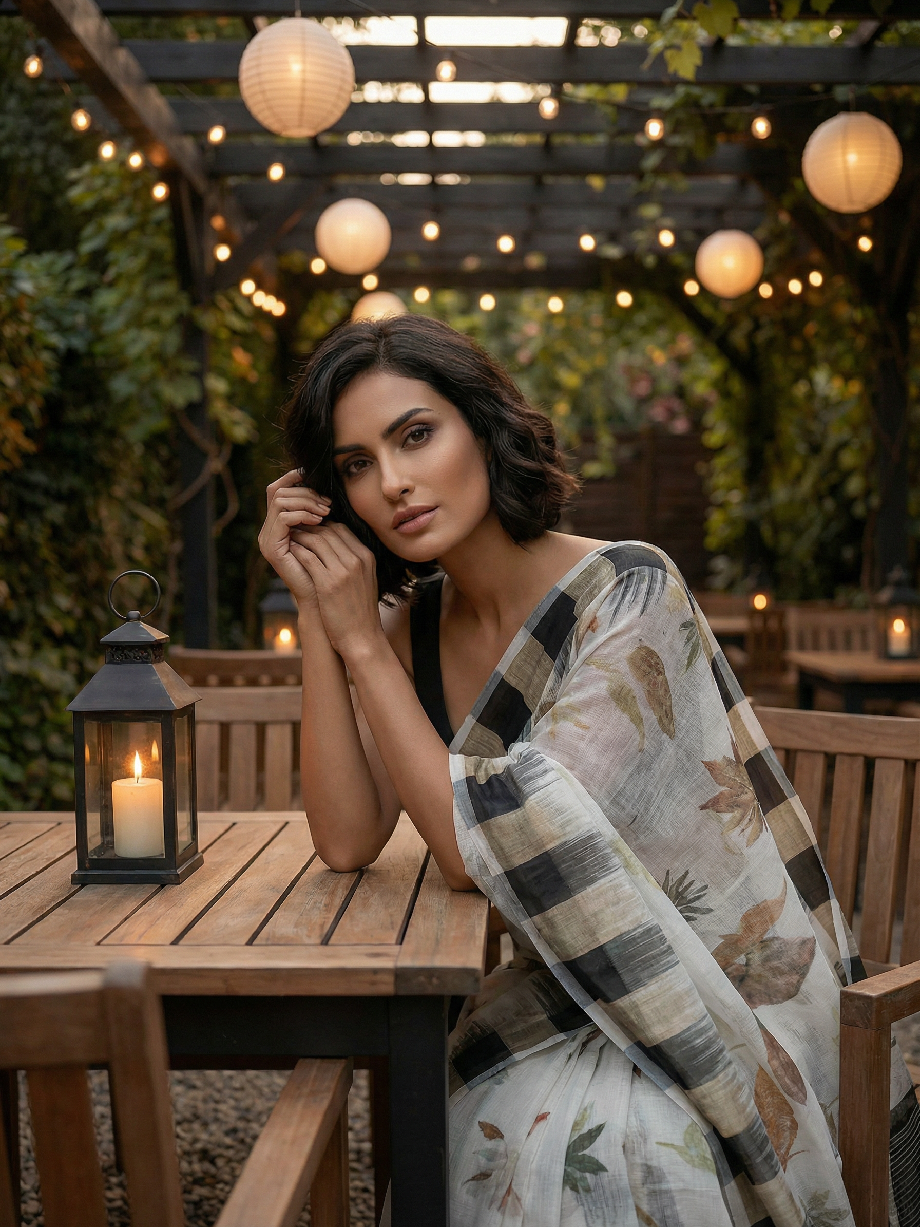 Pranali Linen Saree