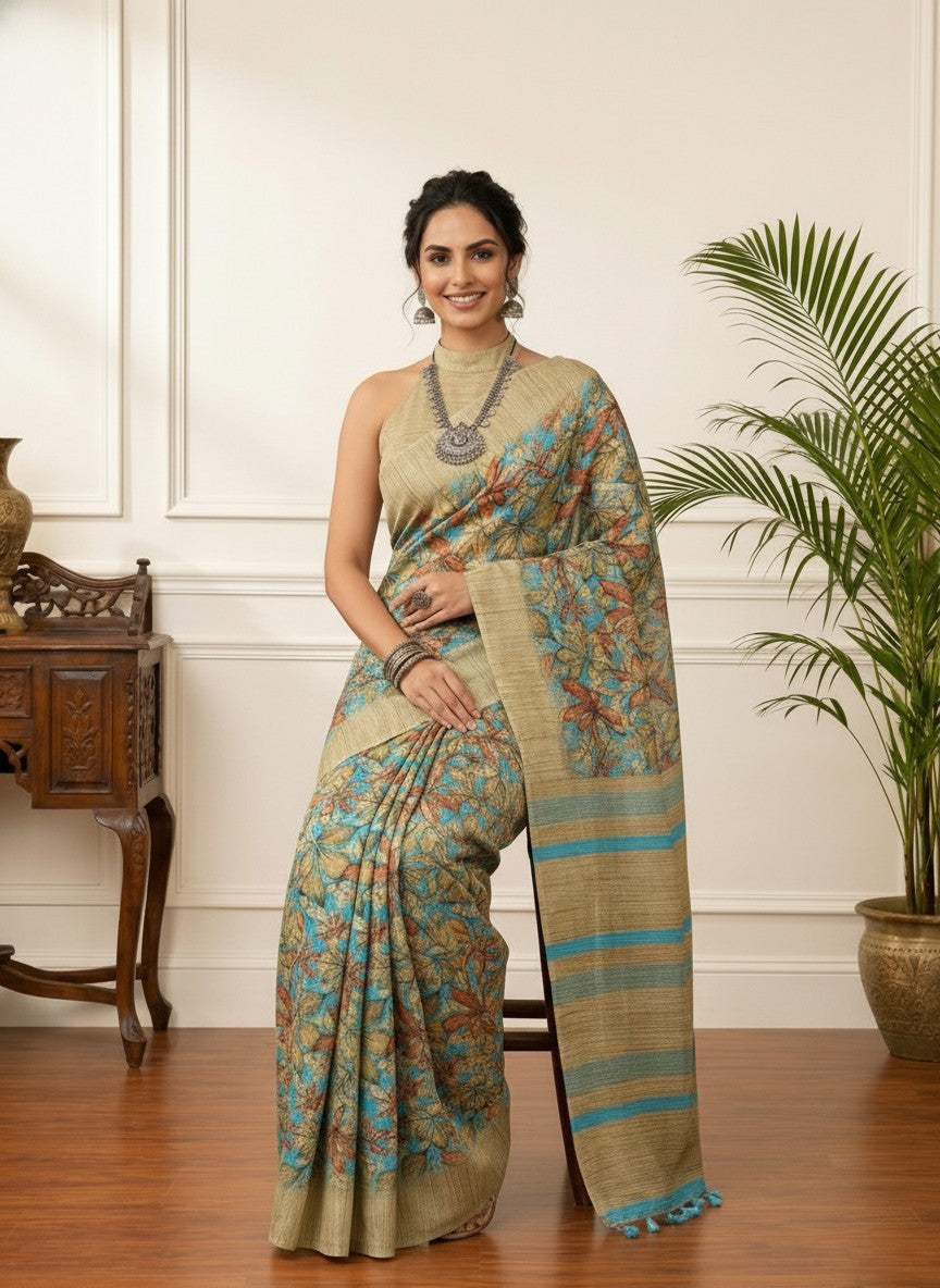 Meher Floral Saree