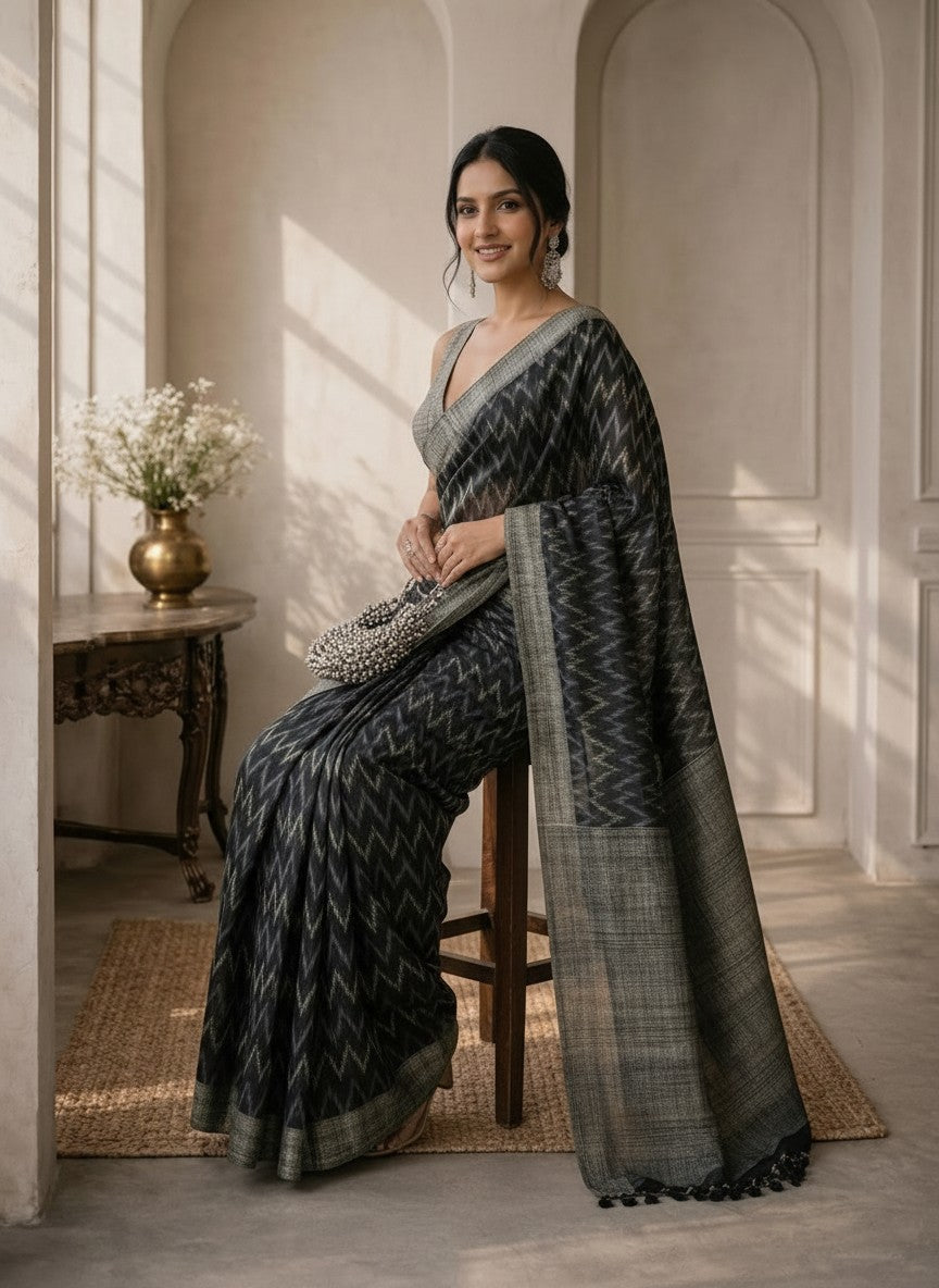 Tia Black saree