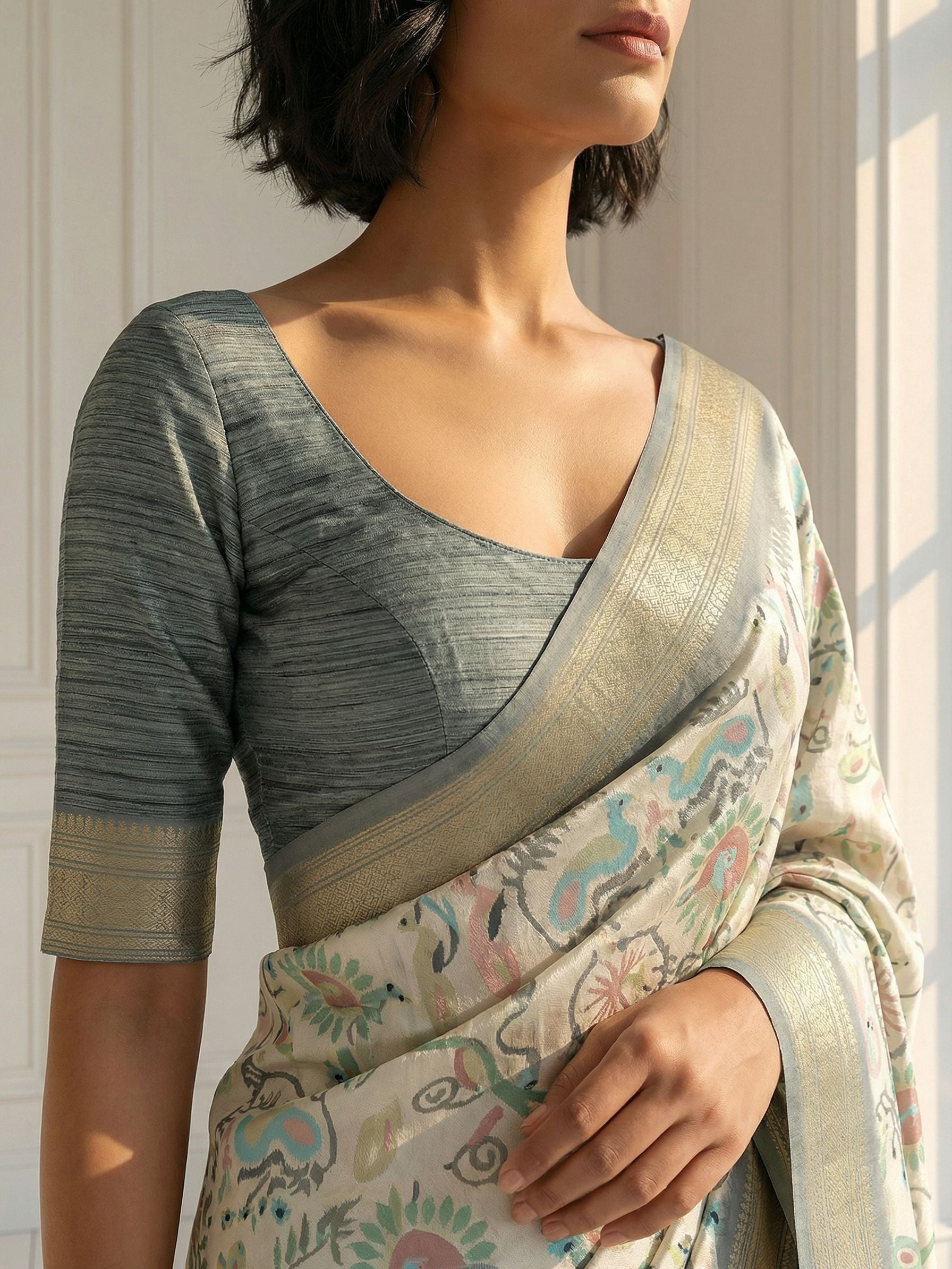 Sketch Garden Saree