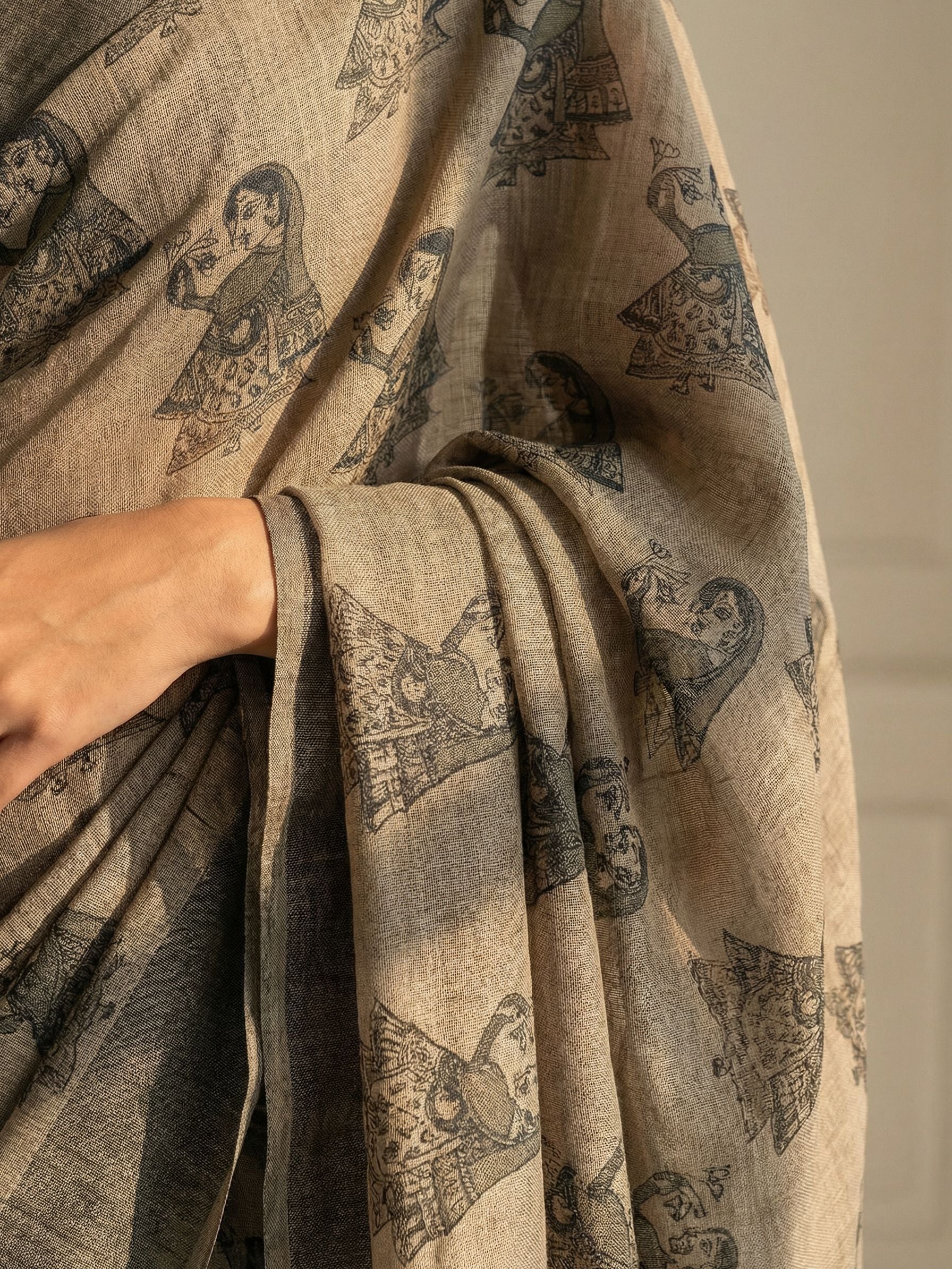 Village Story Saree