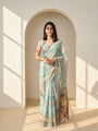 Blue Pichwai Saree