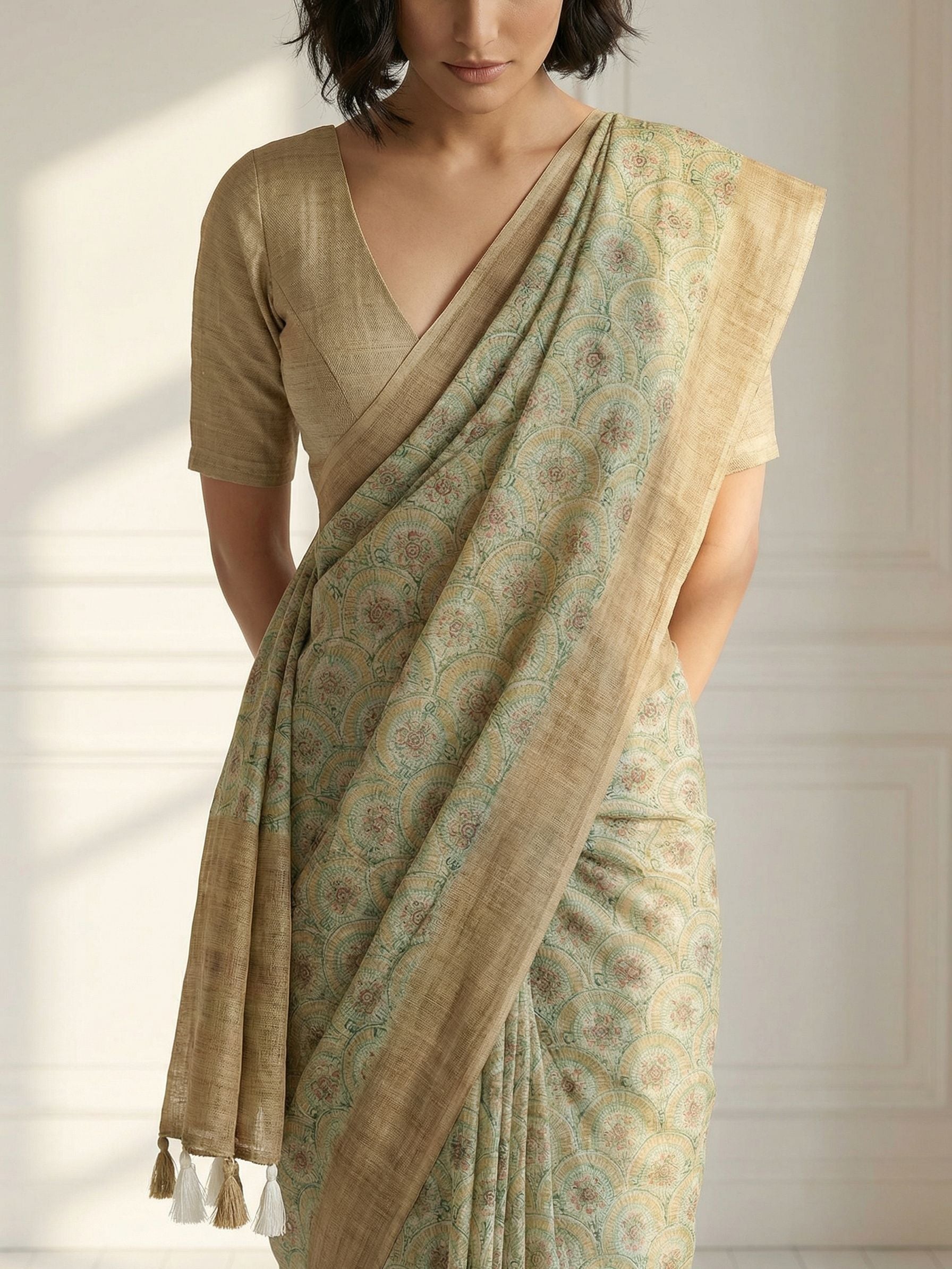 Misha Floral Saree