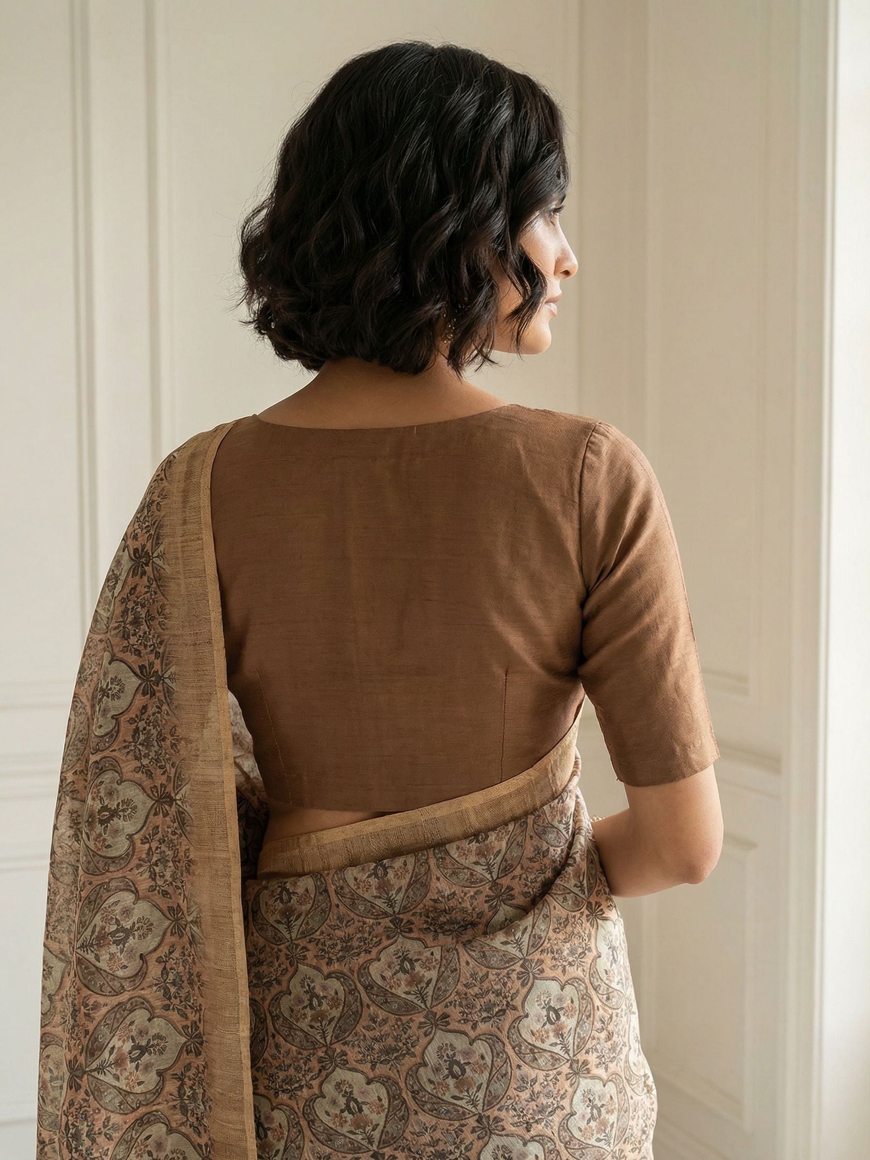 Sand Swirls Saree