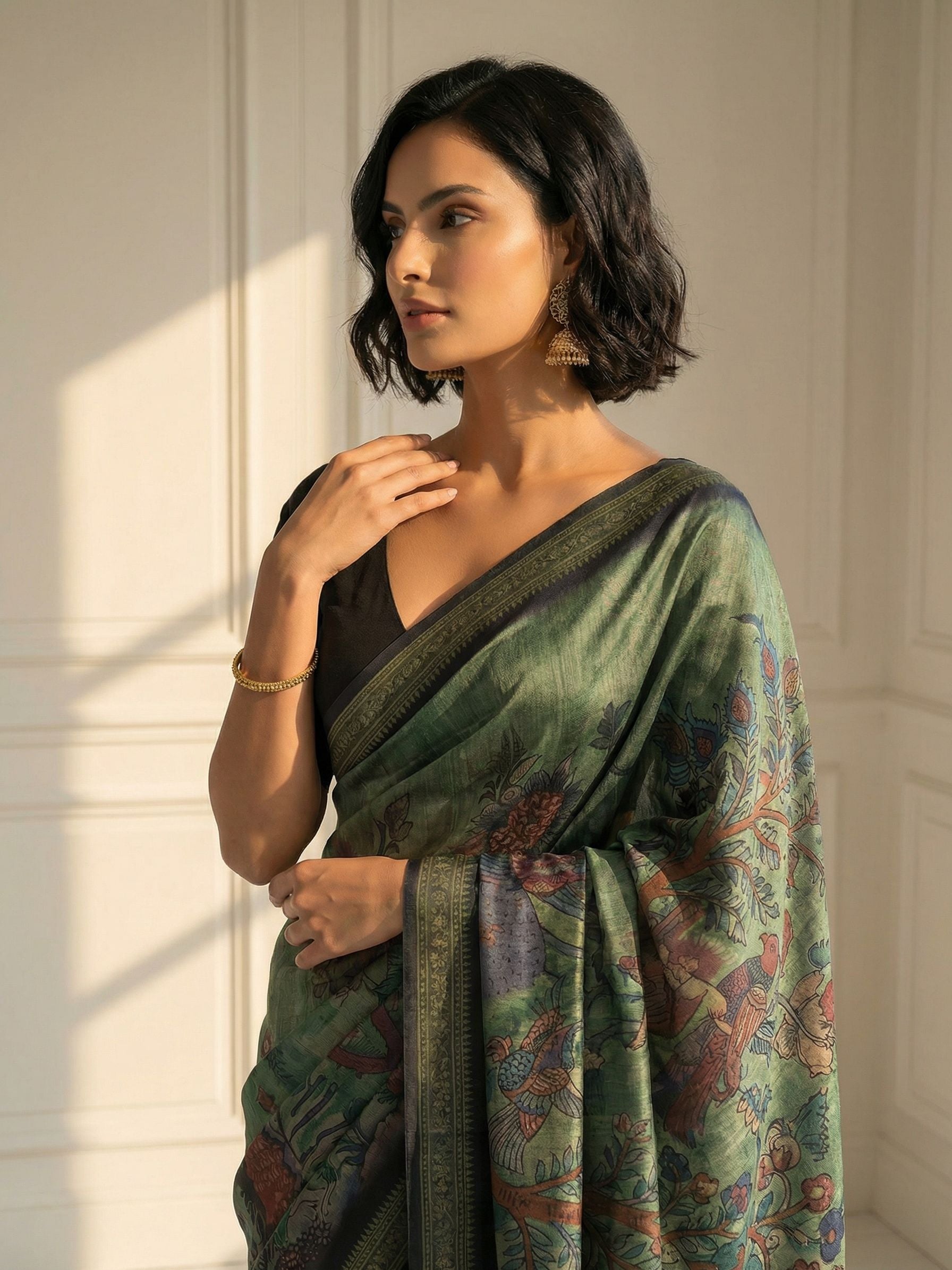 Green Tales Saree
