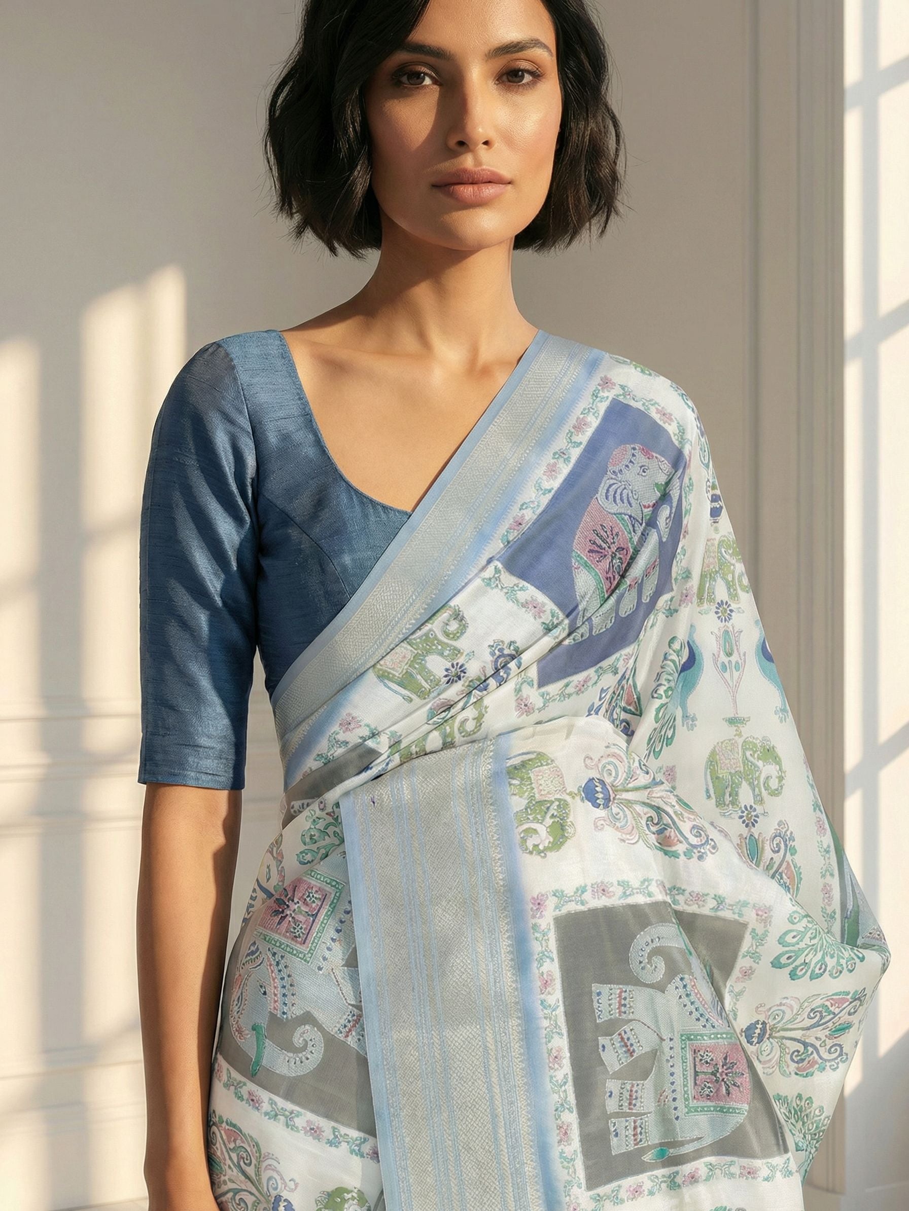 Floral Tales Saree