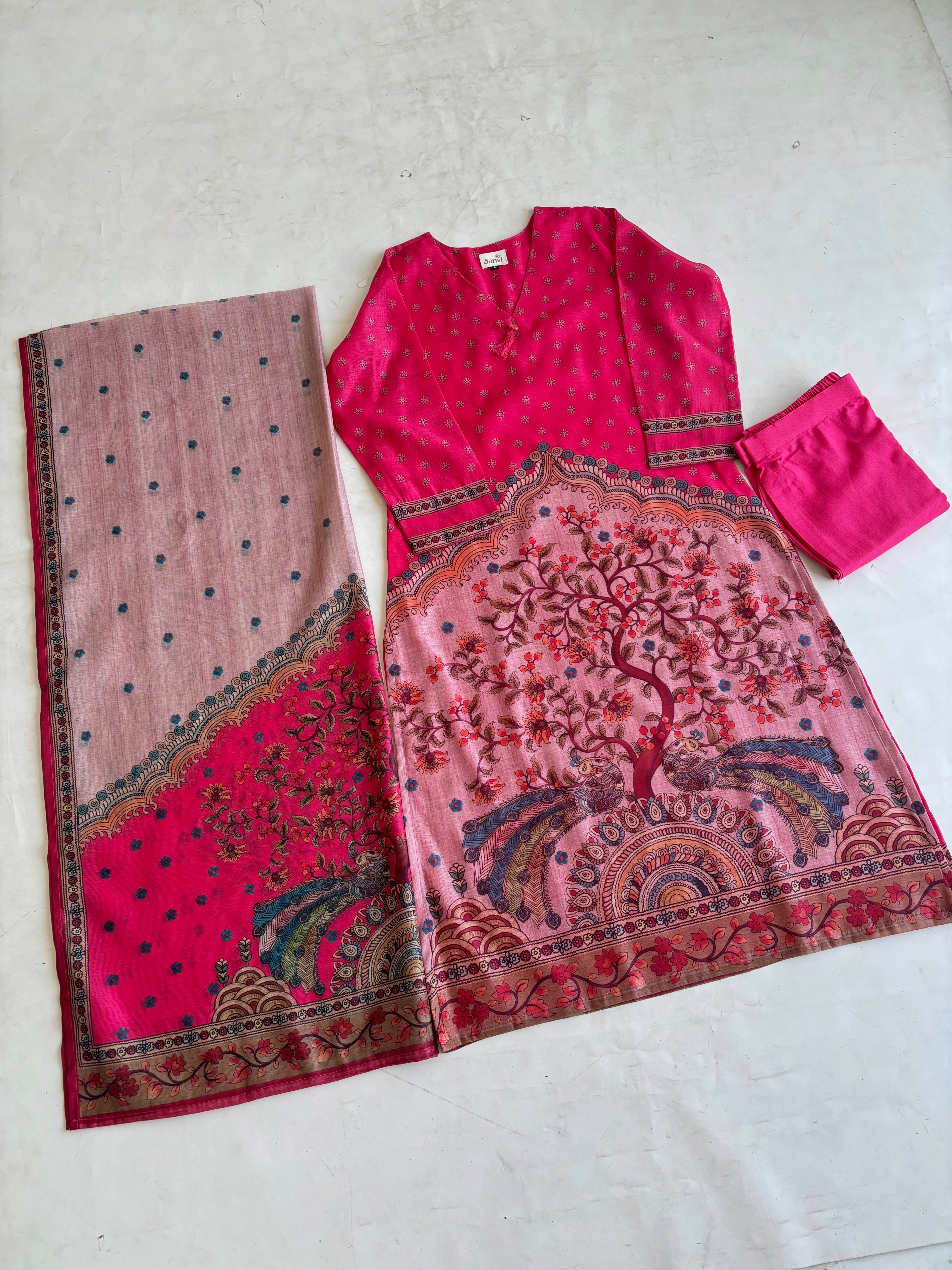 Ruby Pink Suit Set